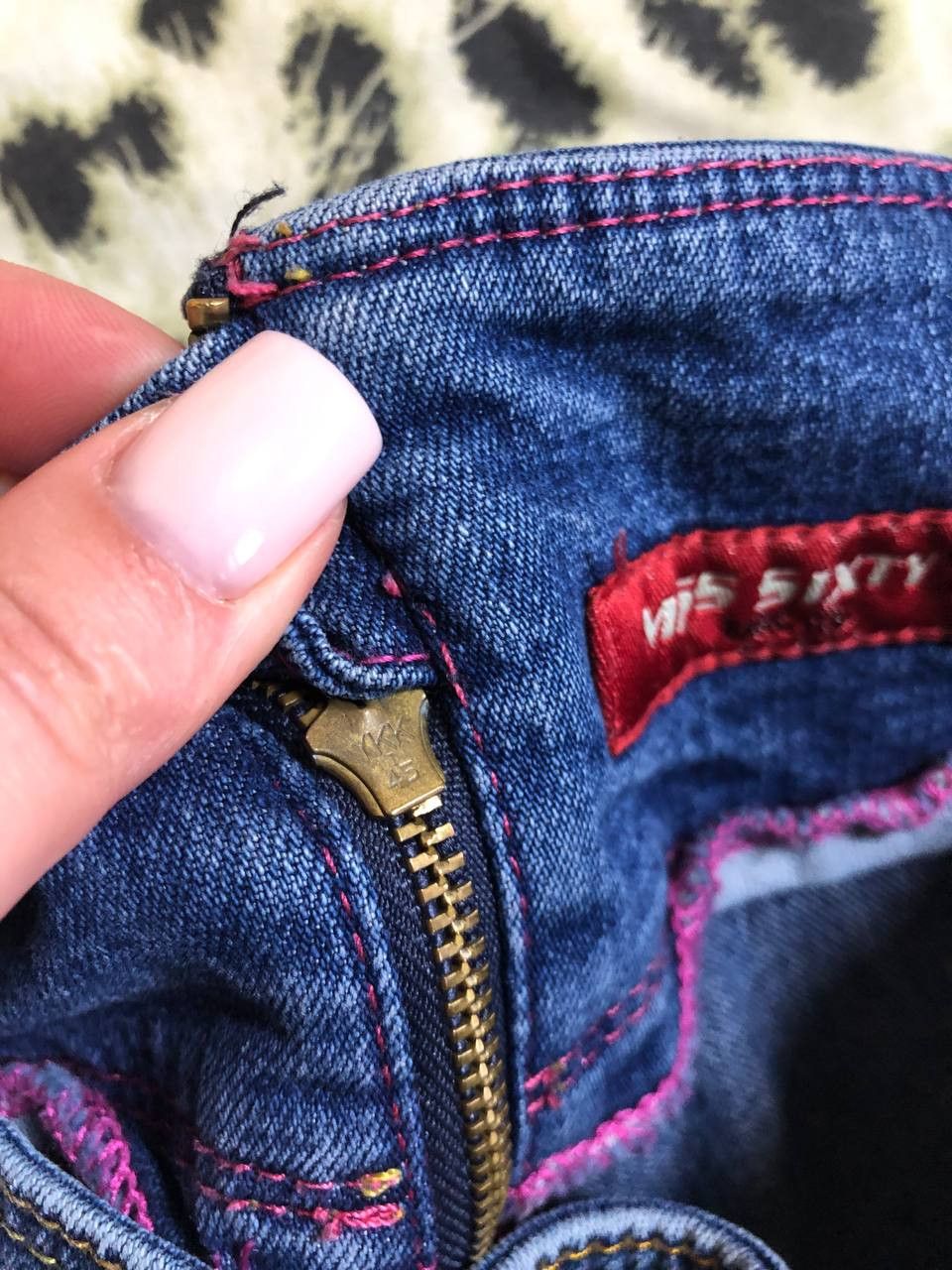 Miss Sixty Vintage Y2K Low Rise Flare Jeans Miss Sixty Collection Italy Size 31" - 9 Thumbnail