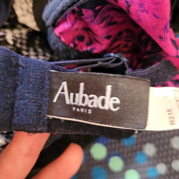 Other Aubade Underwired Love Circus Lace Bow Pink Bra - 38c - R215 Size ONE SIZE - 7 Thumbnail