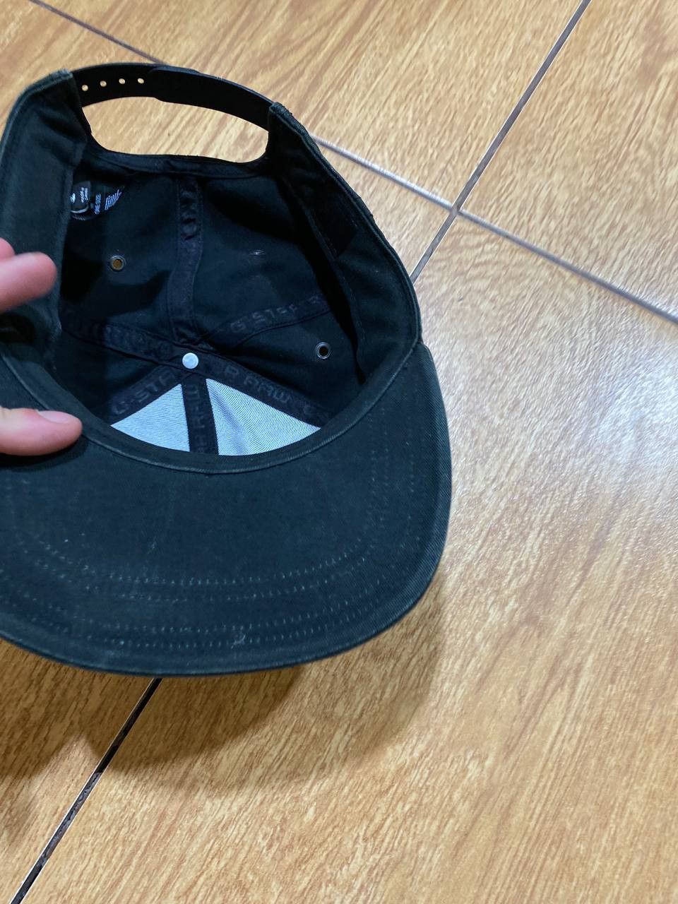 G-Star Hats Vintage black big logo Cap Y2K G-Star Raw streetwear Size ONE SIZE - 11 Thumbnail