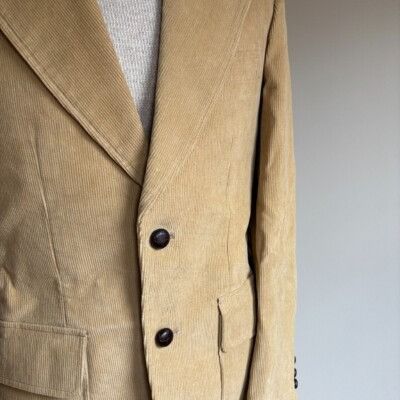 Other Montgomery Ward Corduroy Blazer Vintage Sport Coat Jacket Sz Size 38R - 4 Thumbnail