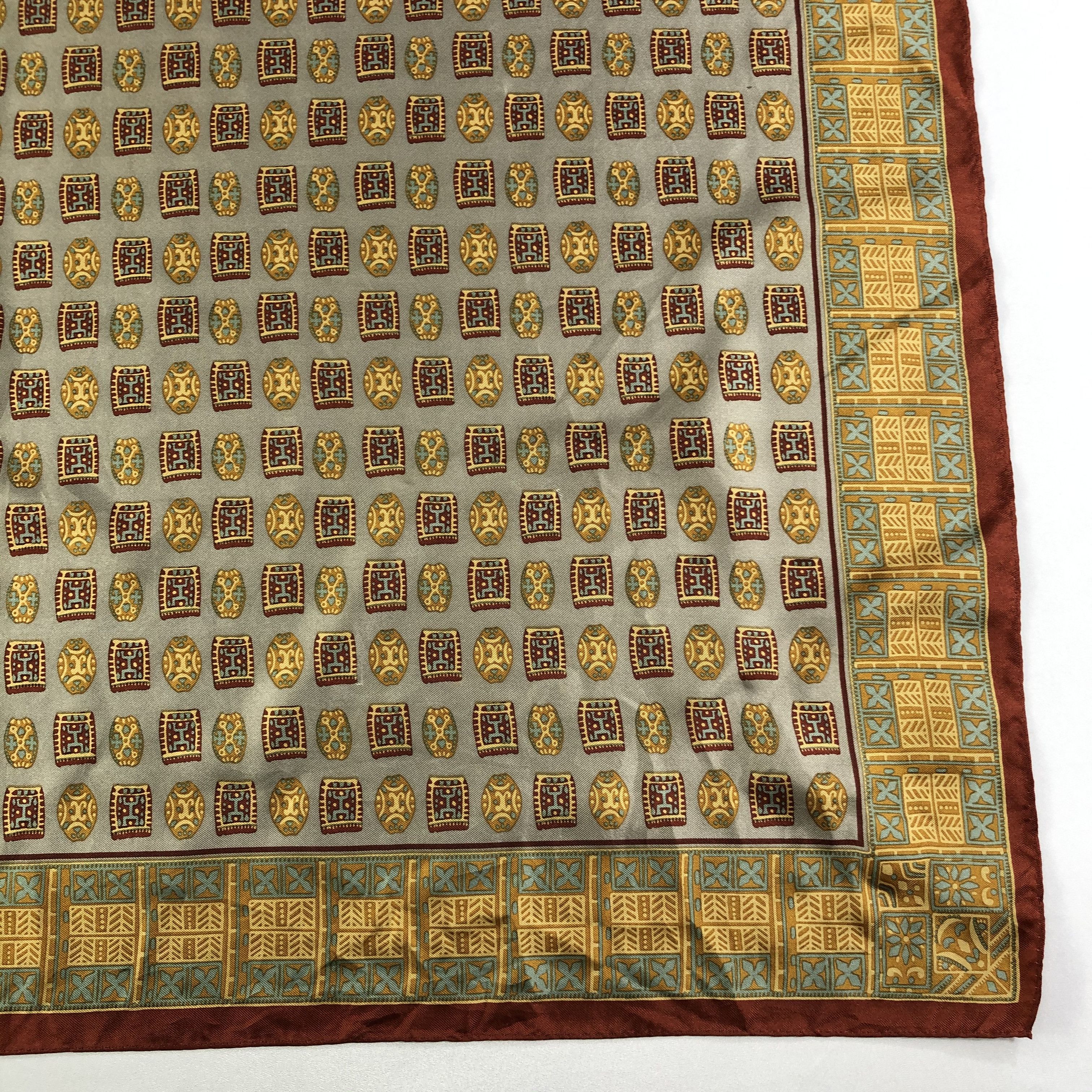 Vintage Vintage Silk Scarf Size ONE SIZE - 4 Thumbnail
