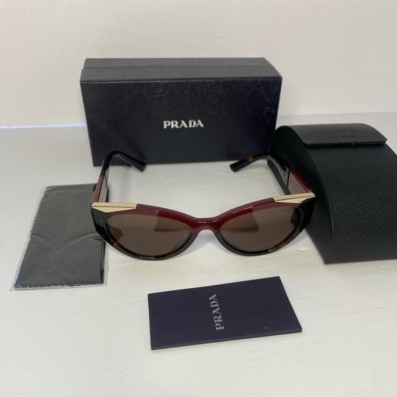 Prada New - PRADA SPR 03W Cateye Sunglasses Size ONE SIZE - 6 Thumbnail