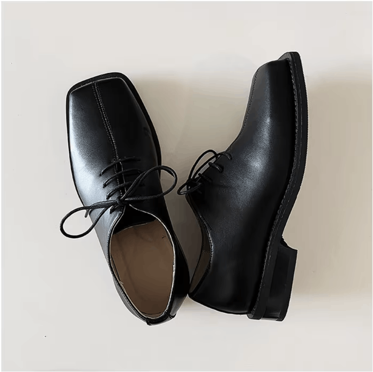 Classic Derby Comfortable Flat Shoes