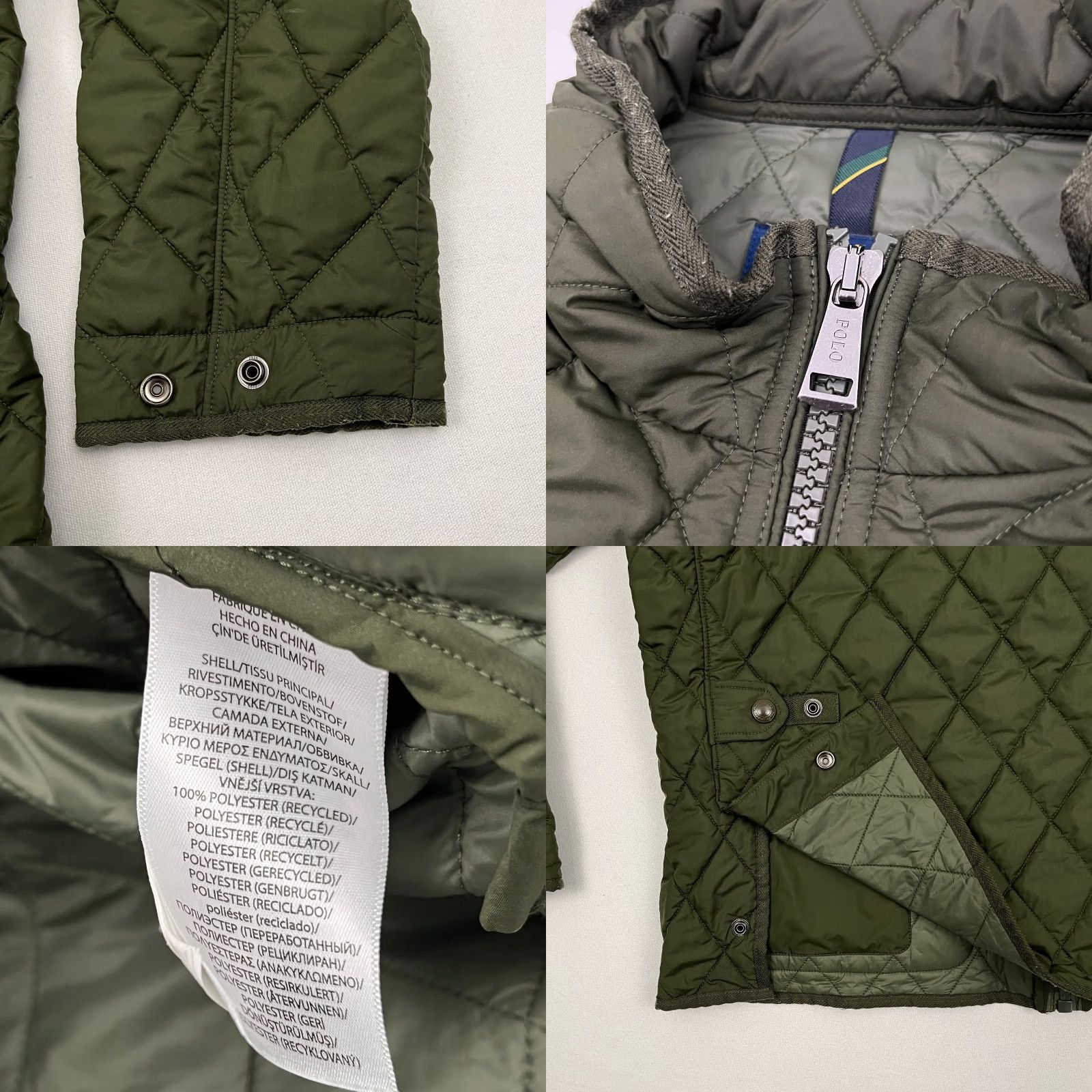 Polo Ralph Lauren Polo Ralph Lauren Newbury Jacket Mens XL Green Diamond Quilted Field Heritage Size US XL / EU 56 / 4 - 9 Thumbnail