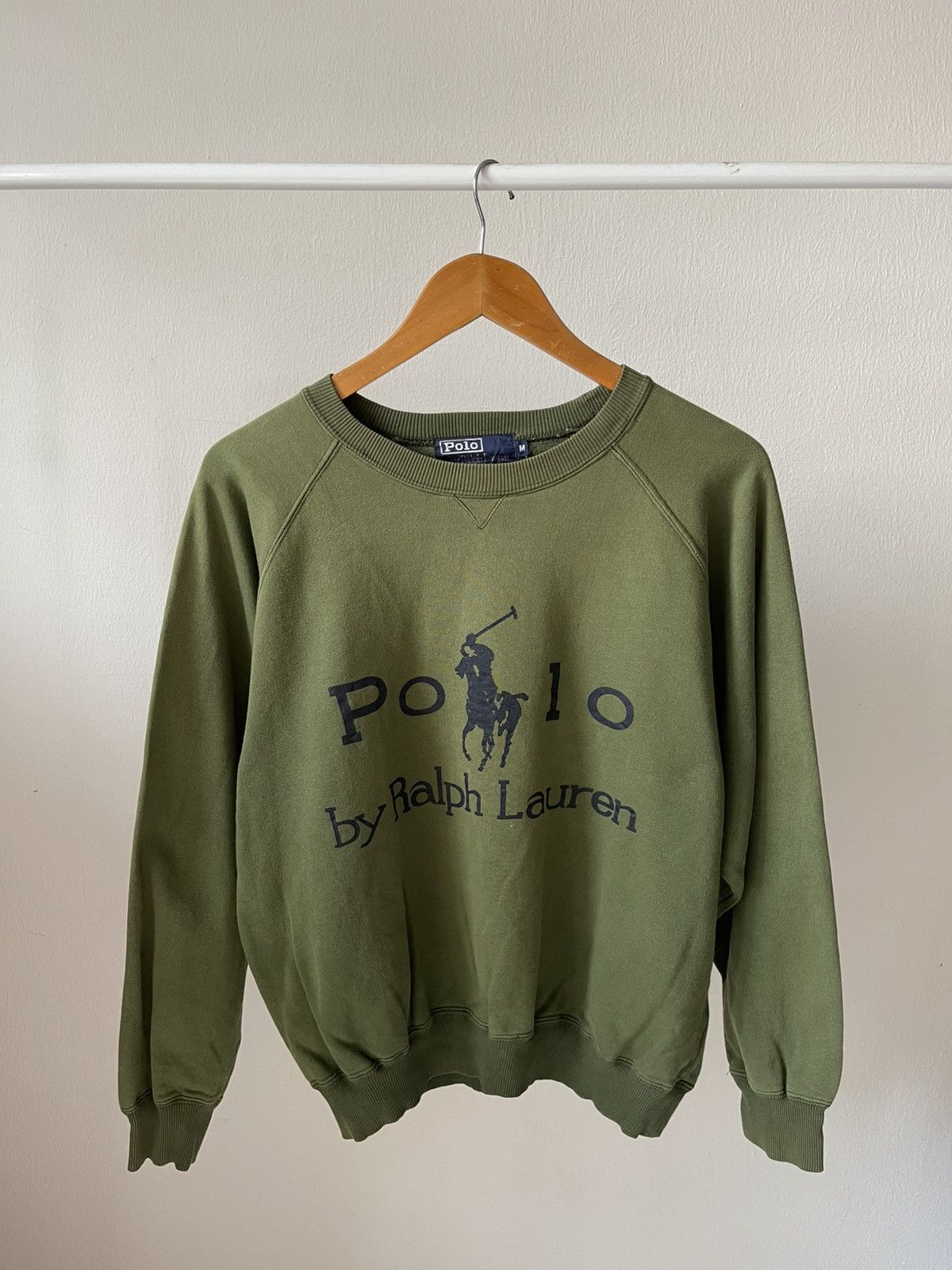 Polo Ralph Lauren 90s Ralph Lauren Nice Sun Faded Sweatshirt Size US M / EU 48-50 / 2 - 1 Thumbnail