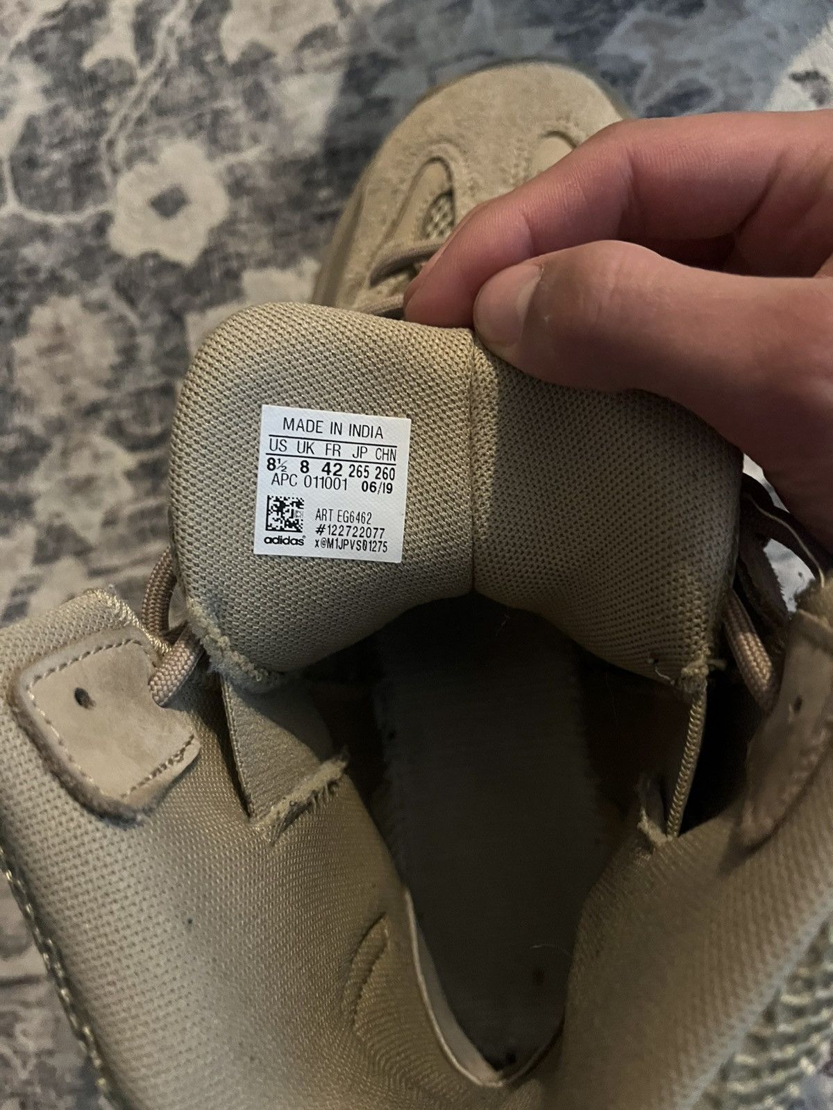 Yeezy Adidas x Yeezy Desert Boots Size US 8.5 / EU 41-42 - 4 Thumbnail