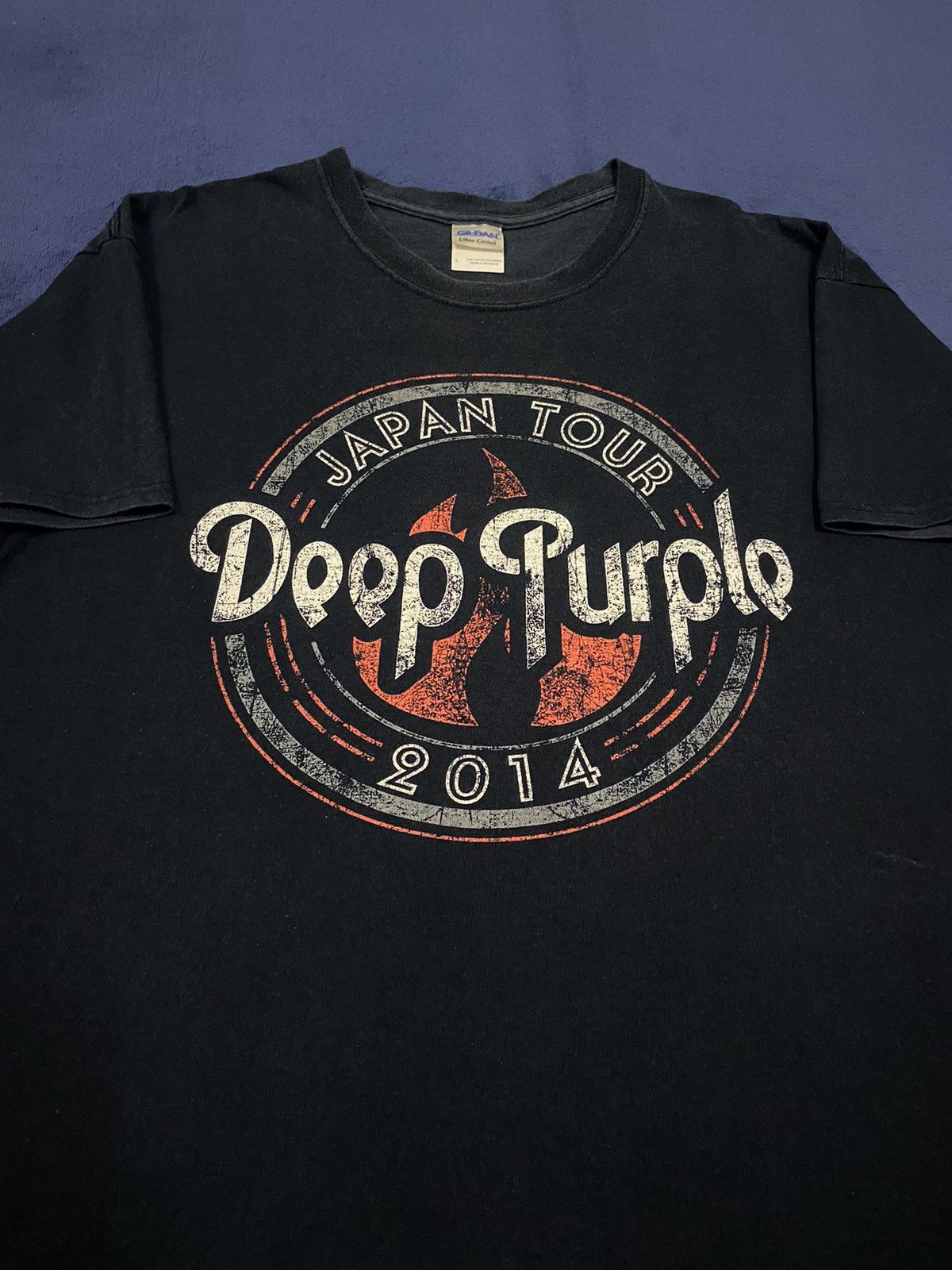 Band Tees 2014 Deep Purple Japan Tour Tee Size US L / EU 52-54 / 3 - 1 Thumbnail