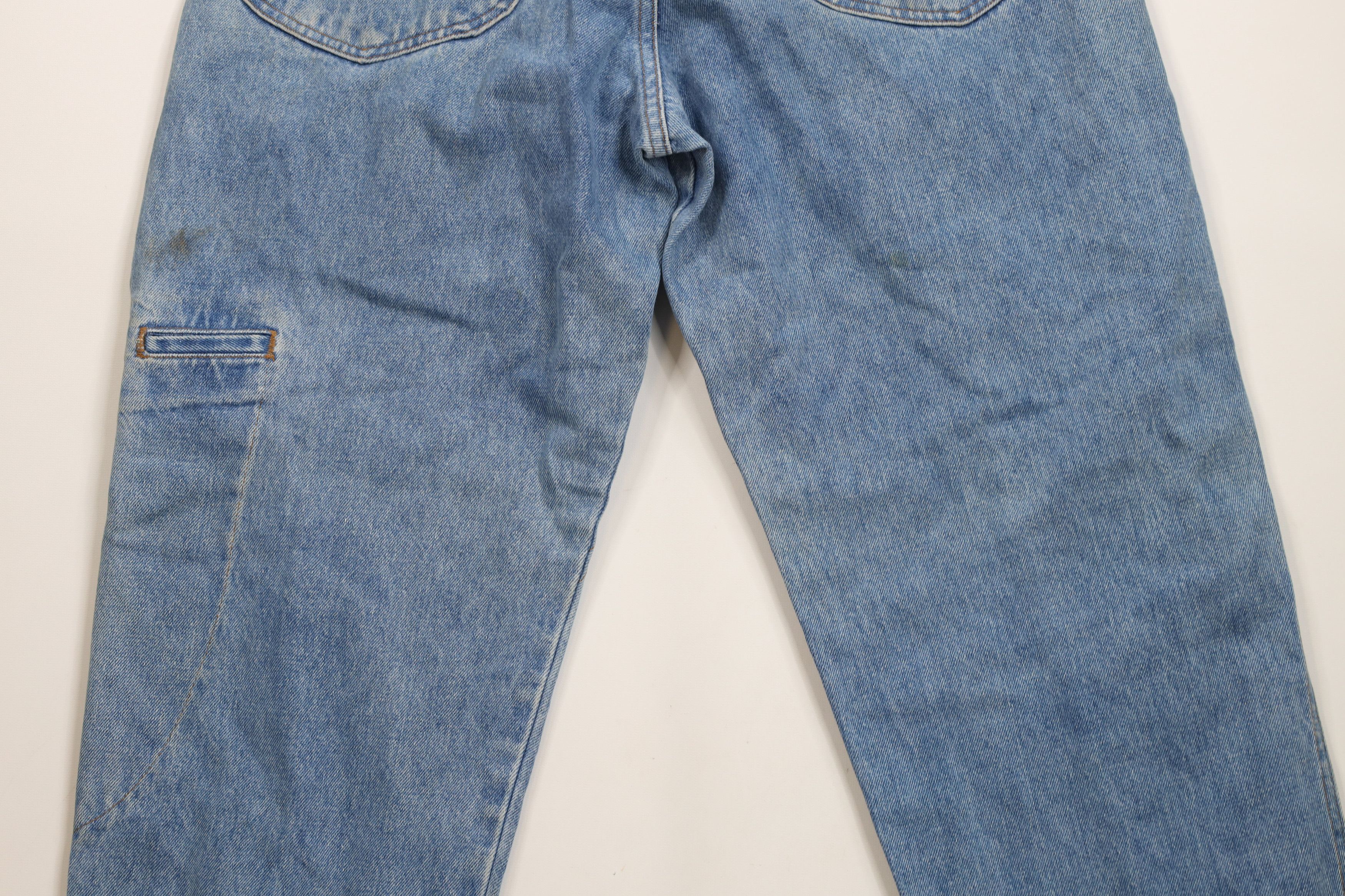 Marithe + Francois Girbaud × Vintage Vintage 90s Marithe Francois Girbaud Leg Jeans Blue USA Size US 30 / EU 46 - 12 Thumbnail