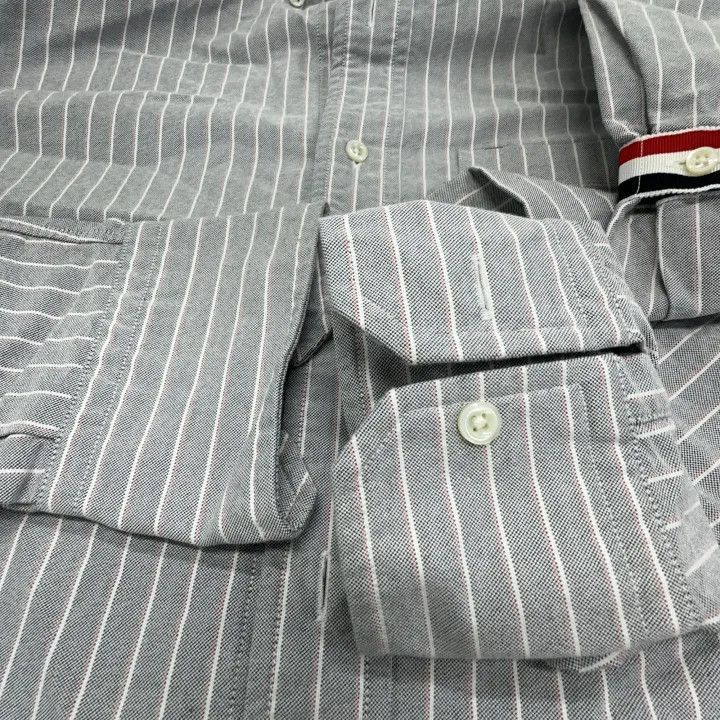 Other Thom Browne Striped Long Sleeve Shirt for Men -2507 Size US S / EU 44-46 / 1 - 6 Thumbnail