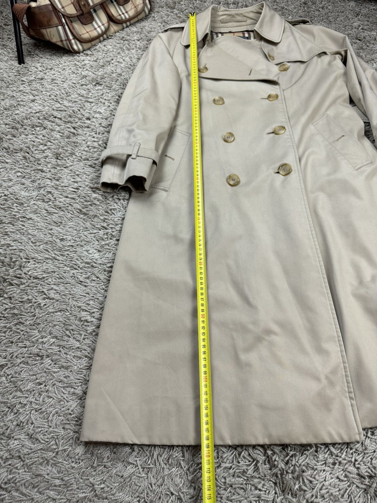 Burberry × Vintage Vintage trench coat Burberry original luxury streetwear item Size S / US 4 / IT 40 - 7 Thumbnail