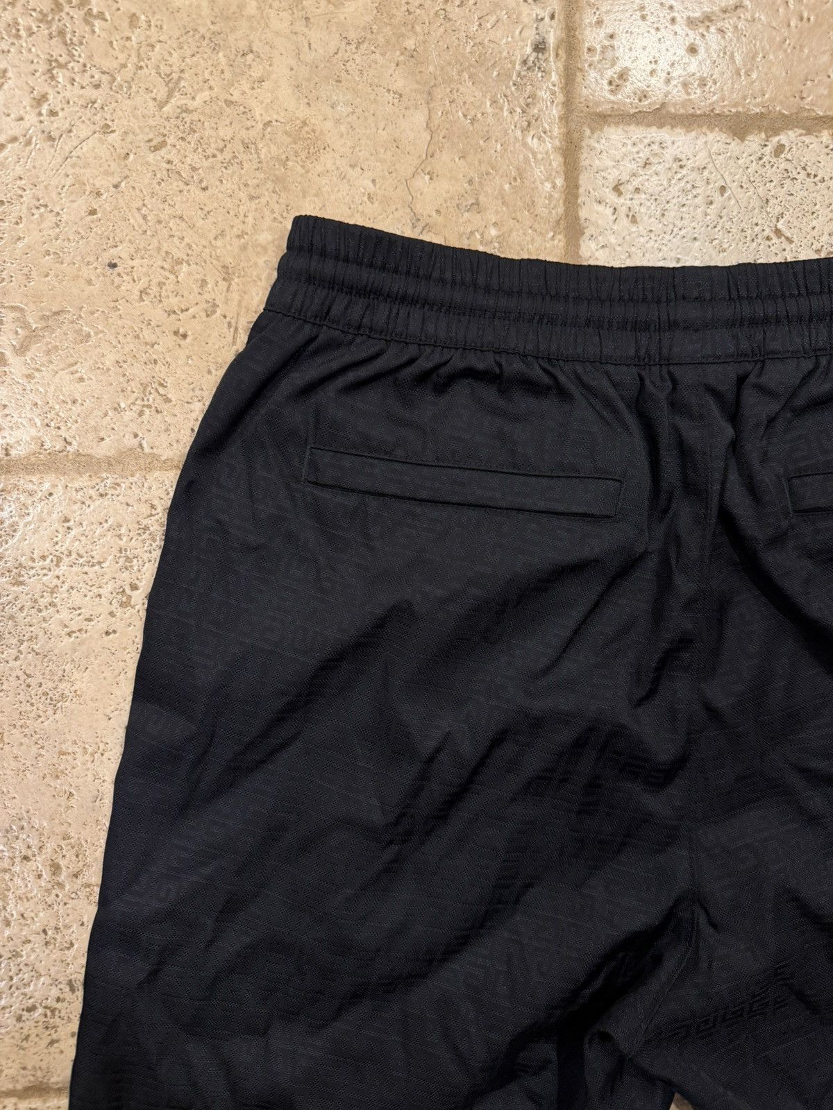 Givenchy Givenchy 4G Monogram Jacquard Logo Print Black Nylon Shorts Size US 32 / EU 48 - 9 Thumbnail