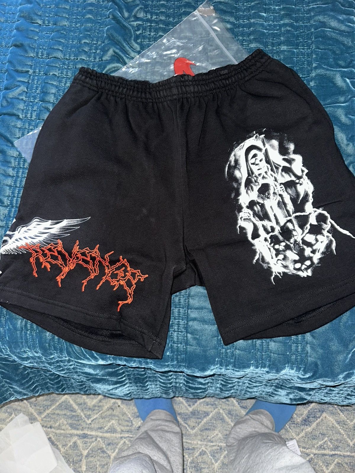 Revenge Lightning Reaper Shorts Size US 32 / EU 48 - 1 Thumbnail
