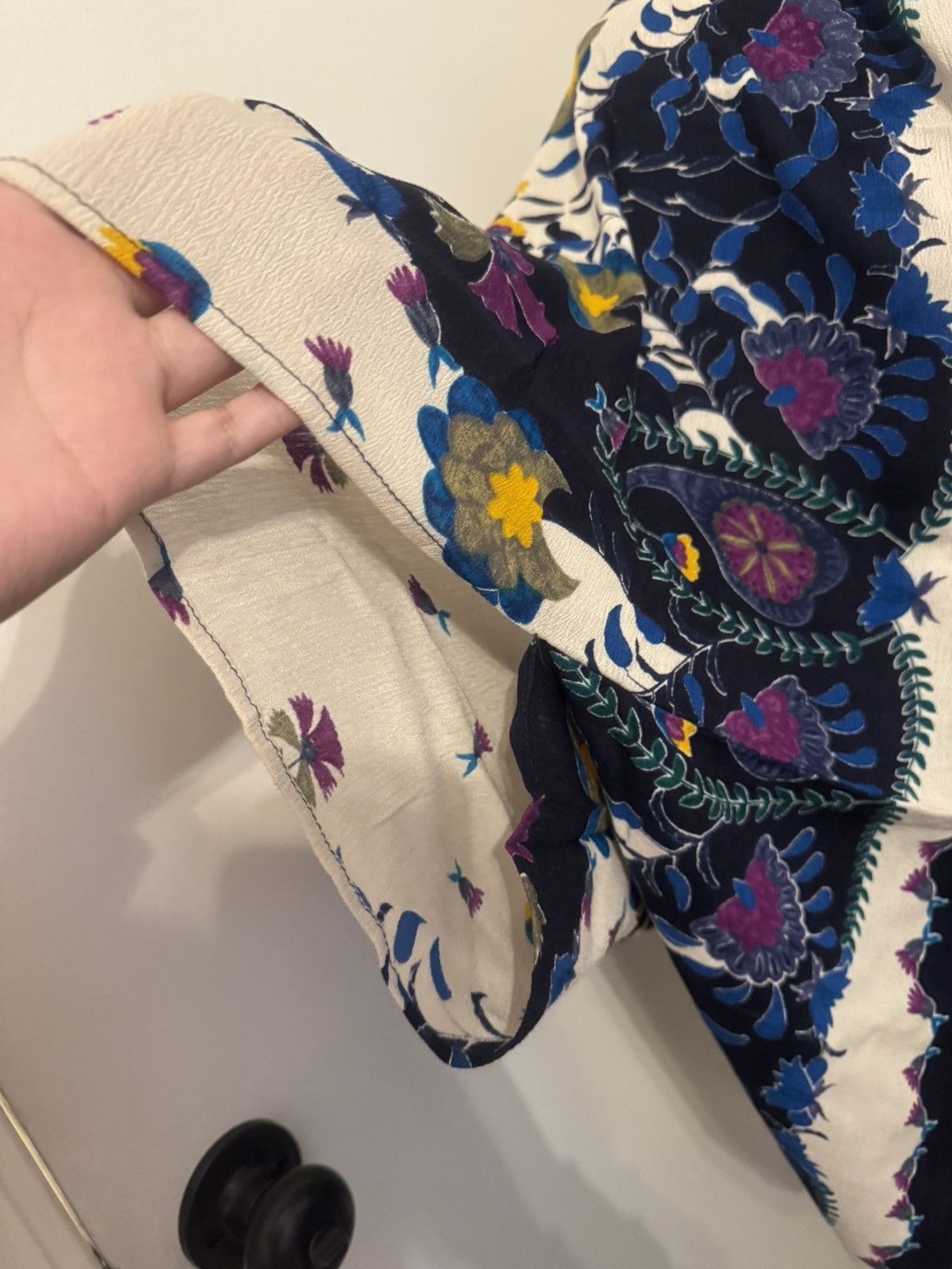 Other Multicolored Floral Boho Kimono Shrug Cover-Up Women's Size ONE SIZE - 9 Thumbnail