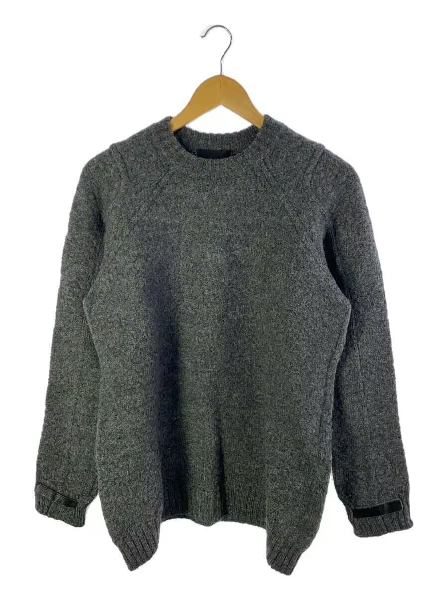 image of Undercover Aw10 "avakareta Life" Wool Sweater in Grey, Men's (Size XL)