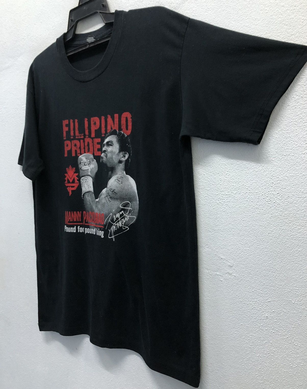 Vintage Filipino Pride Manny Pacquiao Pound For Pound King T-Shirt Size US XL / EU 56 / 4 - 5 Thumbnail