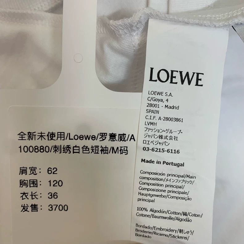 Loewe LOEWE White short sleeves Size M / US 6-8 / IT 42-44 - 6 Thumbnail