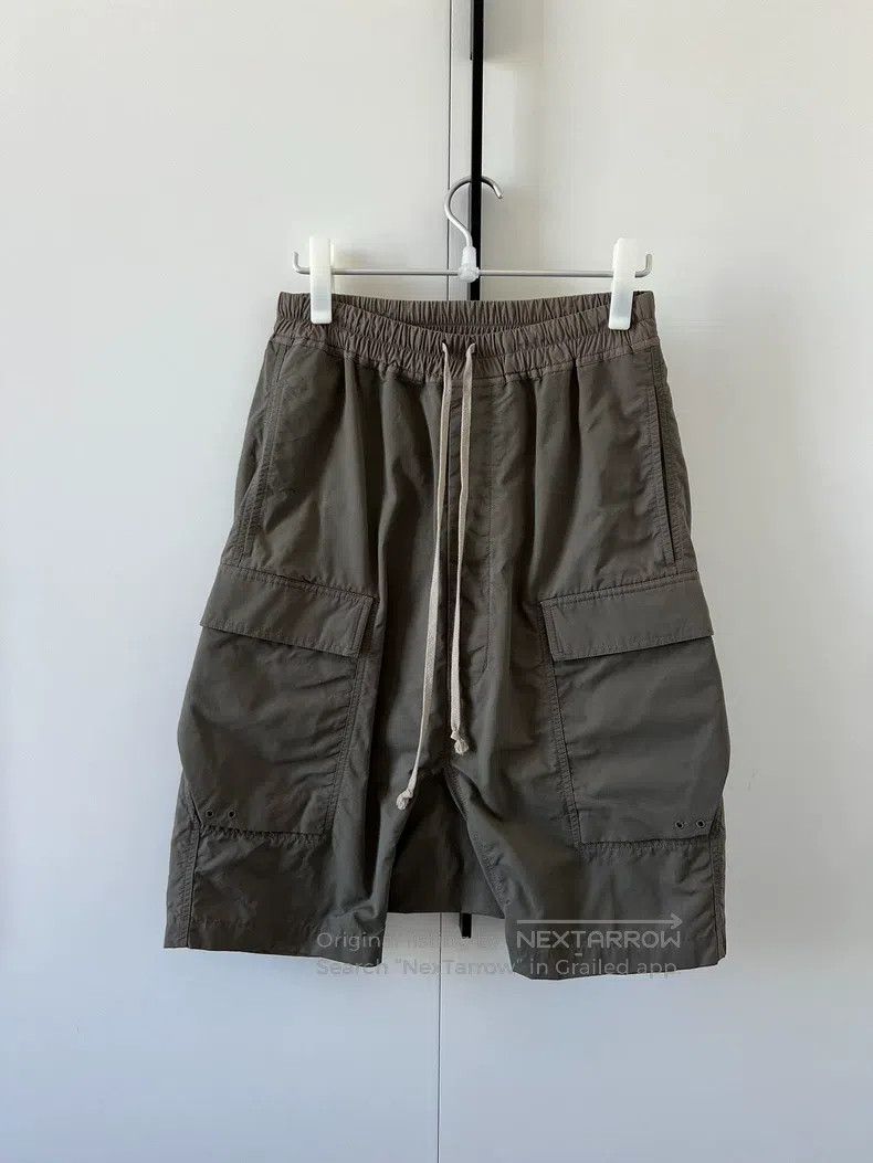 Rick Owens RICK OWENS Main line ro military green shorts large pocket Size US 30 / EU 46 - 1 Thumbnail