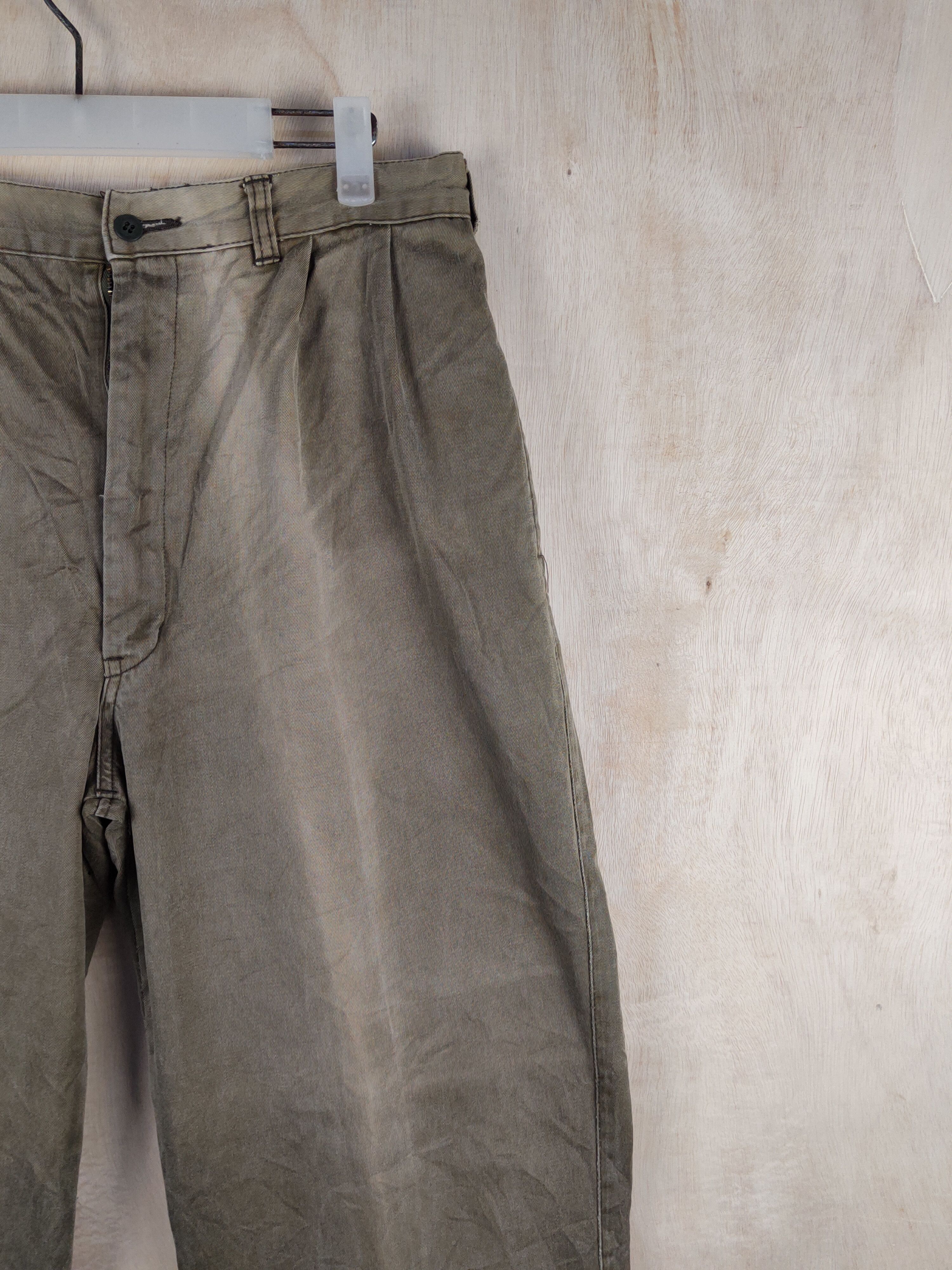 Edwin Edwin Olive Faded vintage japan Casual Pants #S2415 Size US 32 / EU 48 - 5 Thumbnail
