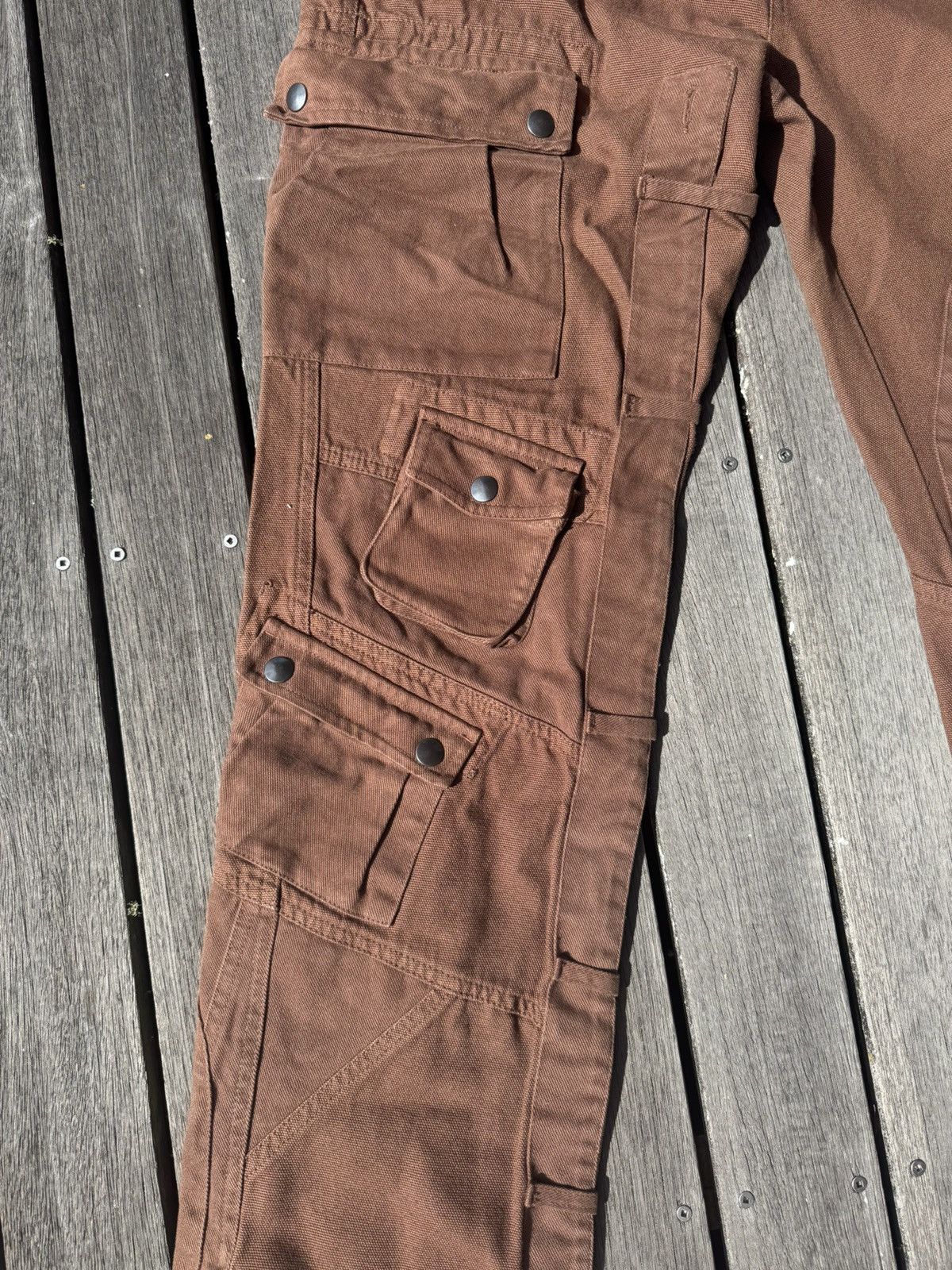 Sangiev Sangiev Reconstructed Cargo Pants Size US 32 / EU 48 - 3 Thumbnail