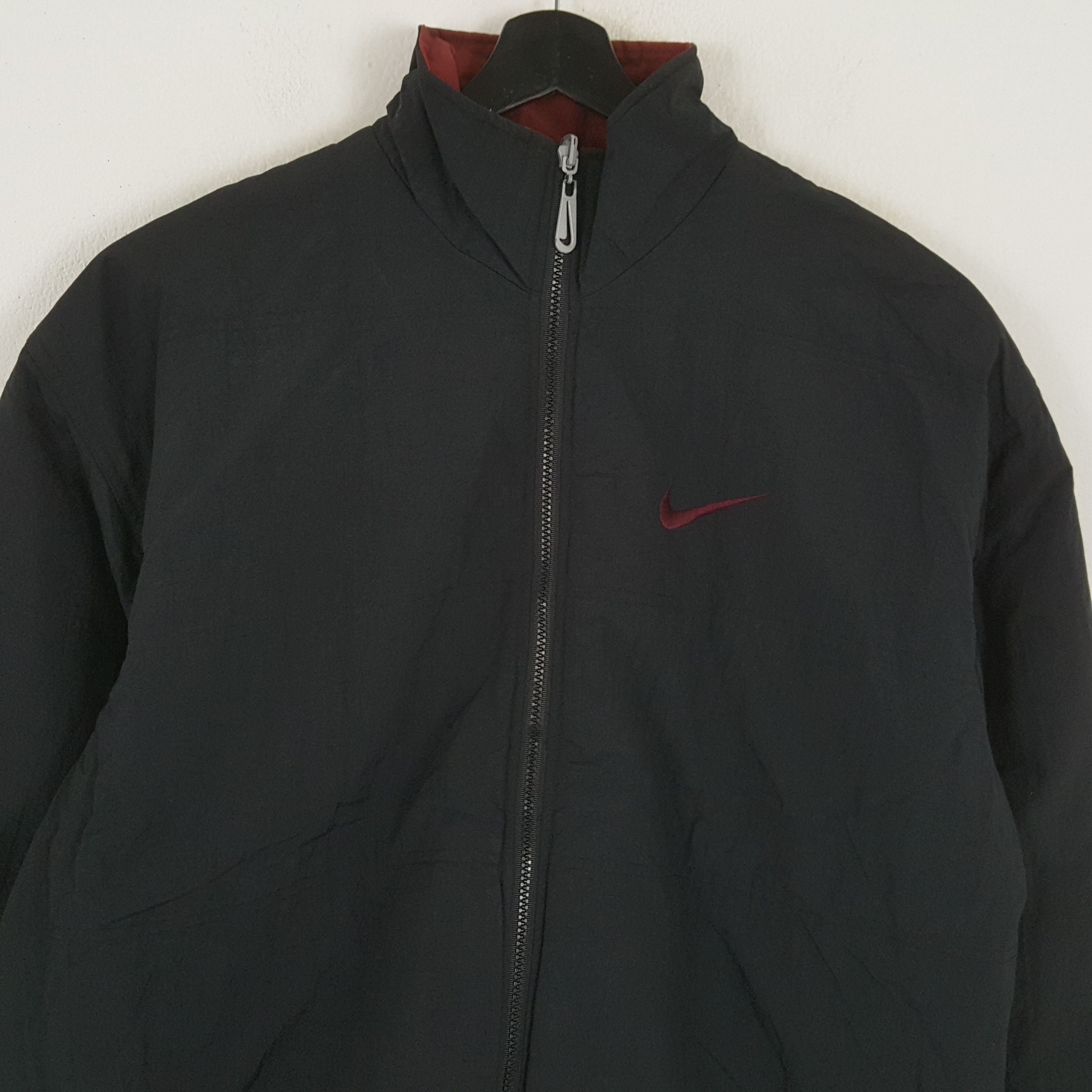 Nike × Vintage Nike Reversible Jacket Big Logo Design Size US XL / EU 56 / 4 - 6 Thumbnail