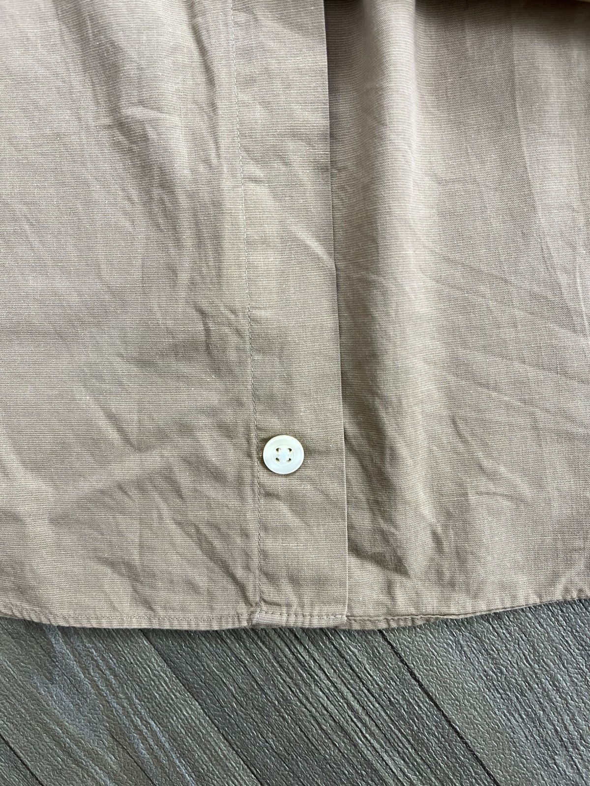 PPFM Vintage PPFM Japan Biege Long Sleeve Button Down Shirt Size US L / EU 52-54 / 3 - 8 Thumbnail