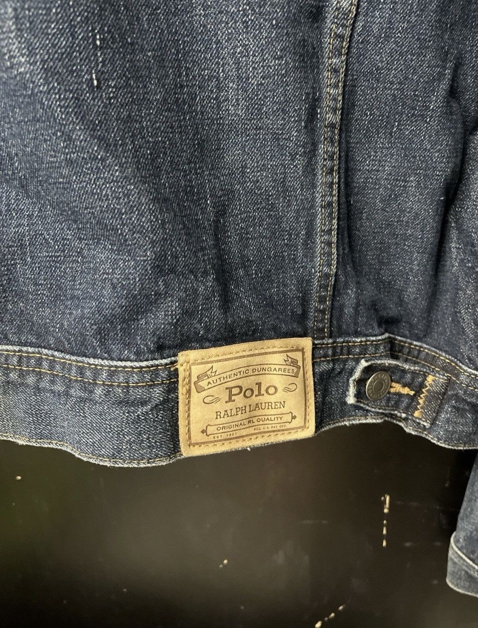 Polo Ralph Lauren Polo Ralph Lauren Authentic Dungarees Denim Jacket Blue Size US L / EU 52-54 / 3 - 5 Thumbnail