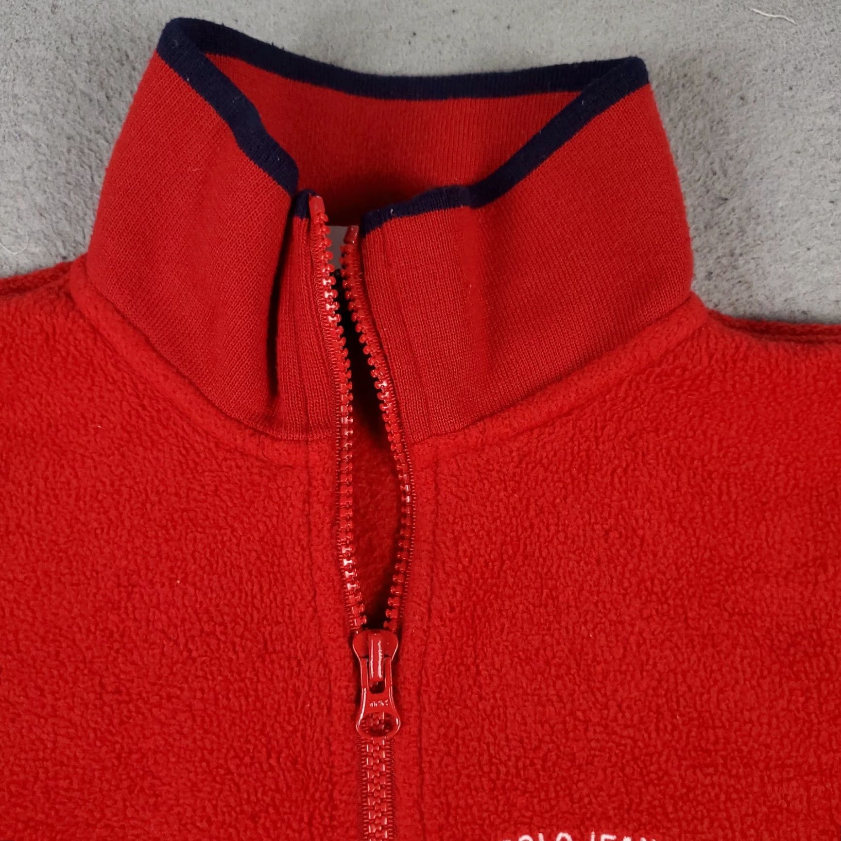 Polo Ralph Lauren Polo Ralph Lauren Sweater Mens Medium Red Fleece 1/4 Zip Up Pullover Sweatshirt Size US M / EU 48-50 / 2 - 3 Thumbnail