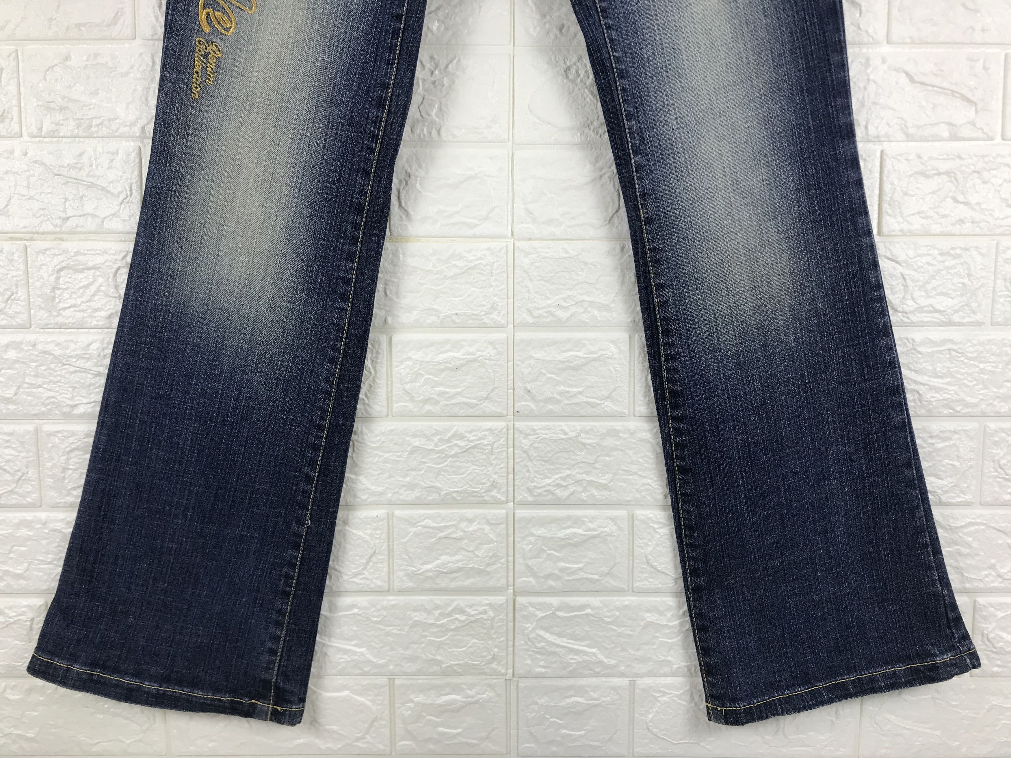 Southpole Vintage Southpole Embroidered Flare Jeans Size 30" / US 8 / IT 44 - 4 Thumbnail