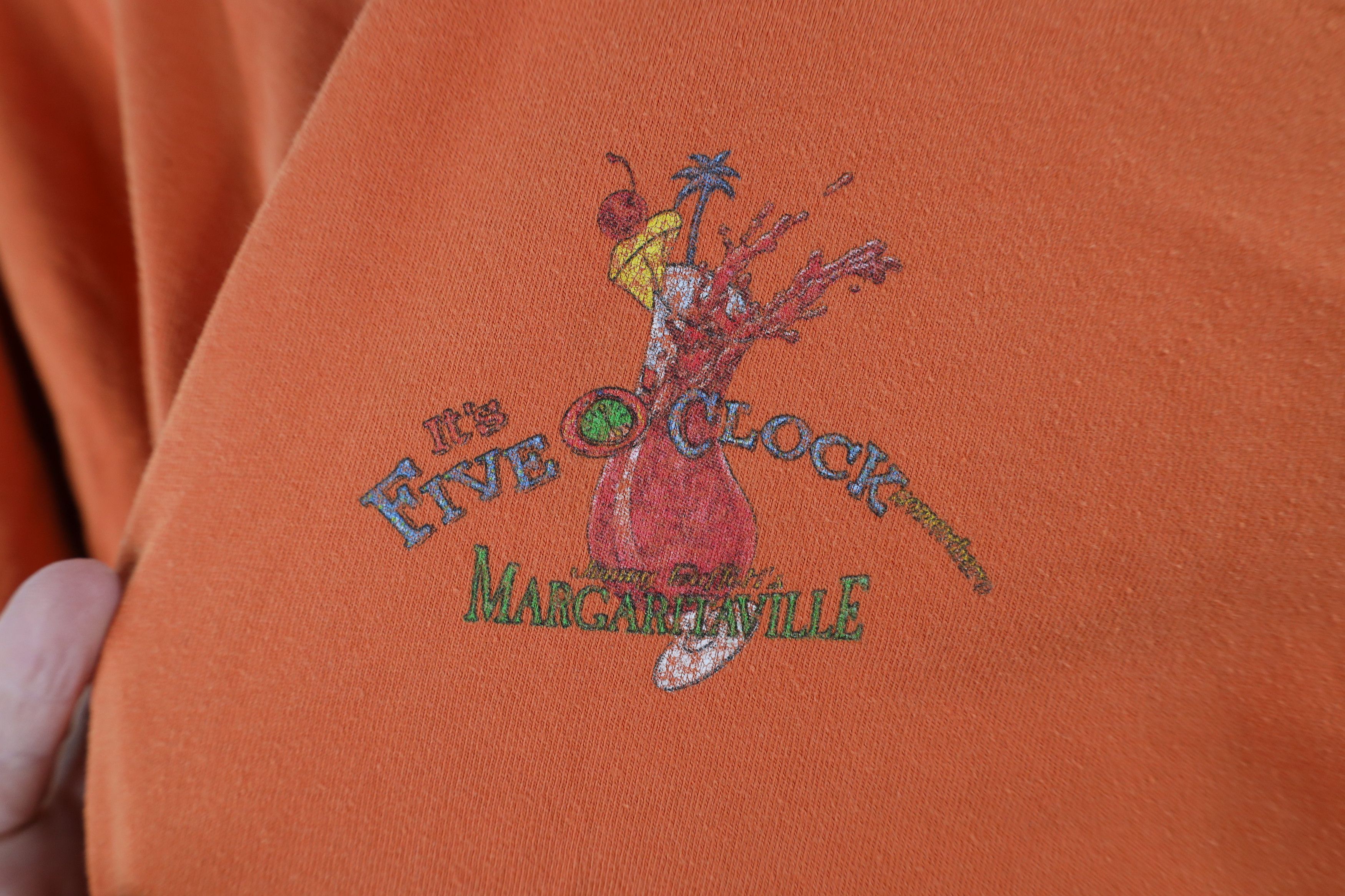 Vintage Vintage Y2K Jimmy Buffett Margaritaville T-Shirt Cotton Size US L / EU 52-54 / 3 - 4 Thumbnail