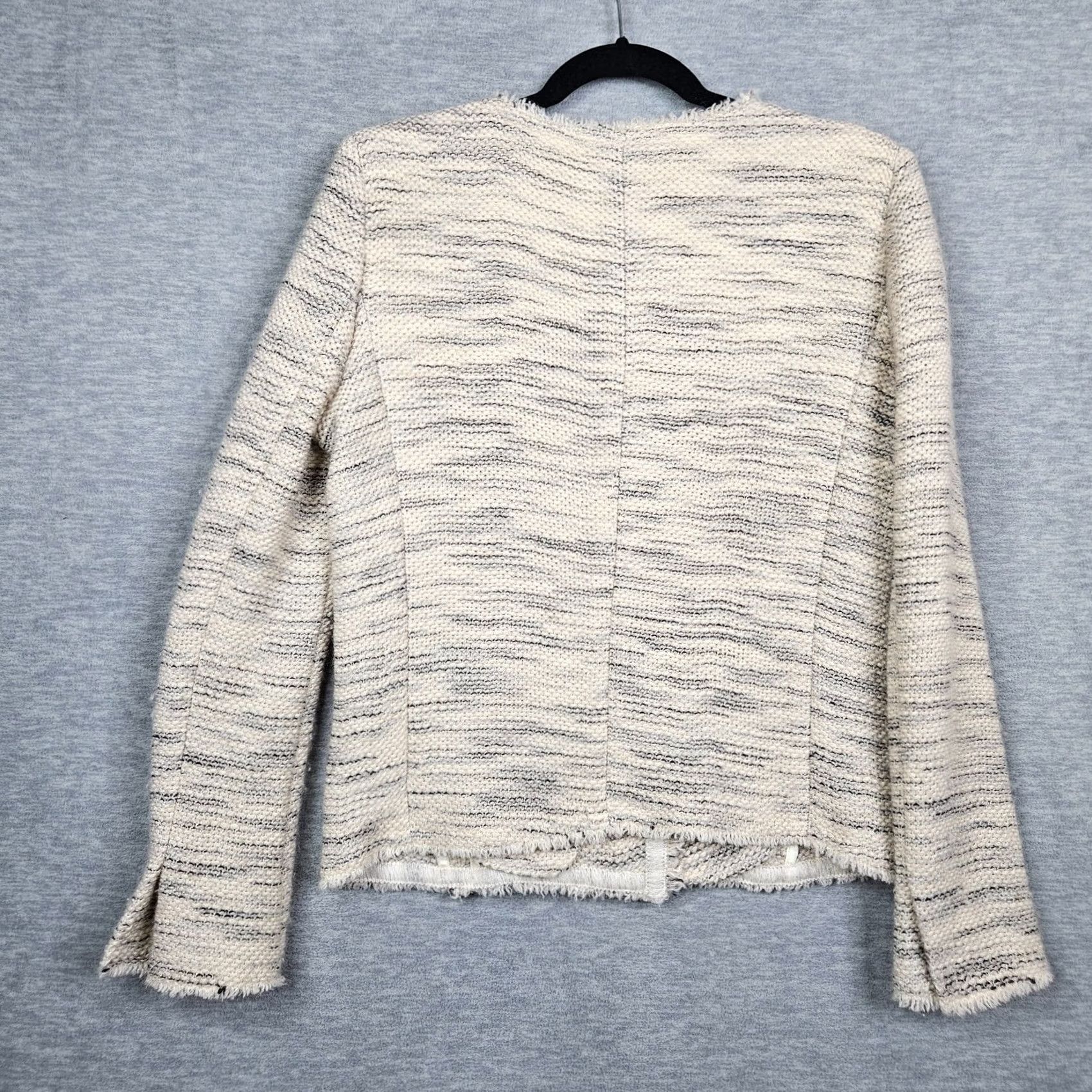 Isabel Marant Isabel Marant Jacket Beige Tweed Button Collarless Women's Size 40 Regular Size S / US 4 / IT 40 - 2 Thumbnail