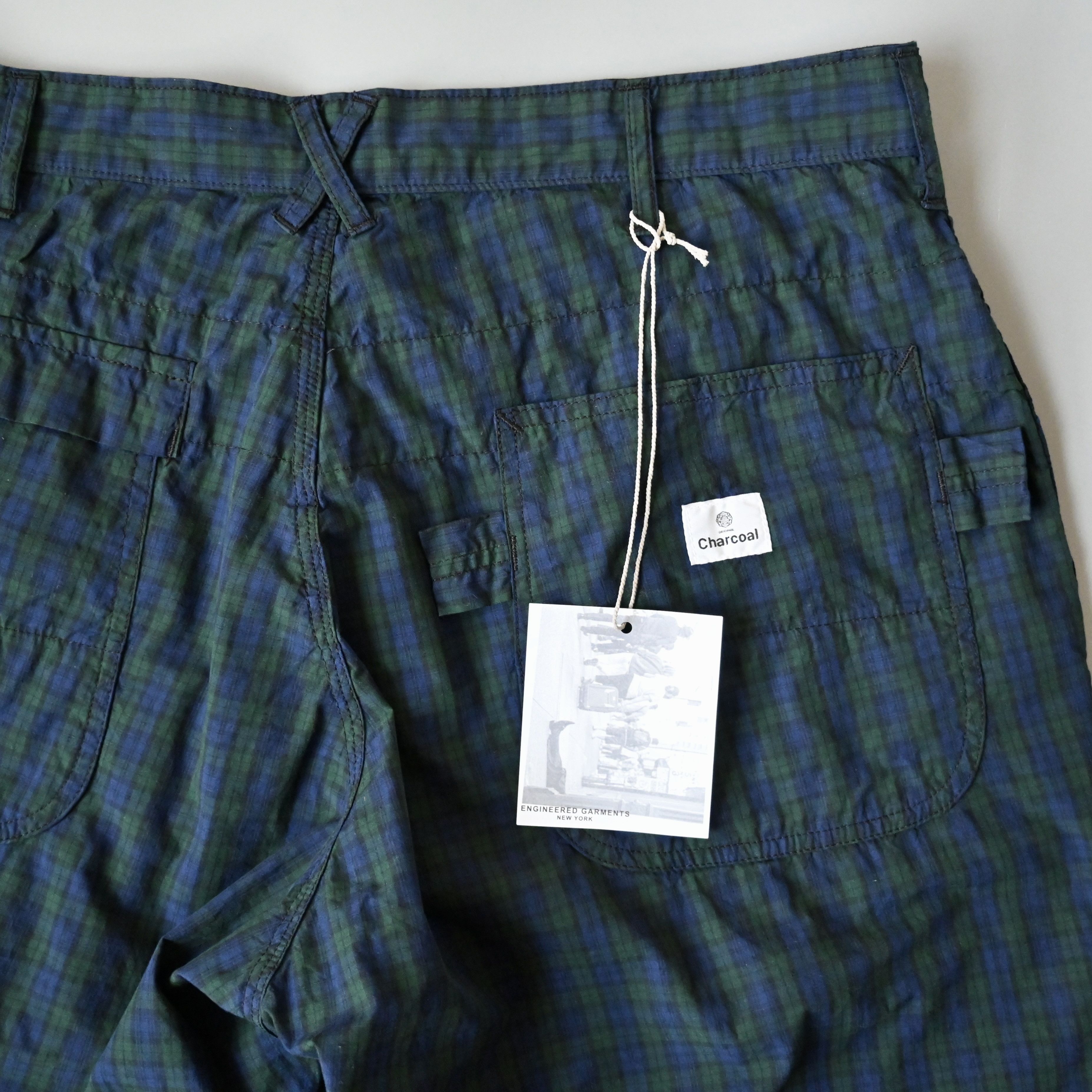 Engineered Garments UNUSED, Engineered Garments, Painter Shorts, Black watch, M Size US 34 / EU 50 - 4 Thumbnail