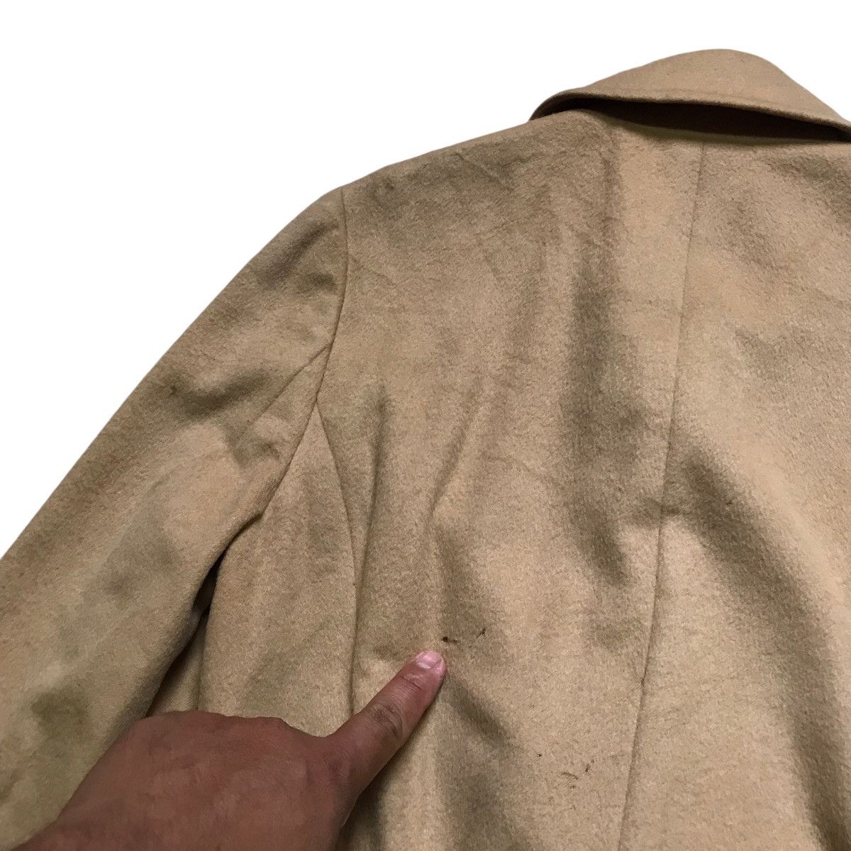 Japanese Brand × Yohji Yamamoto VINTAGE INED BY YOHJI YAMAMOTO TRENCH COAT JACKET Size S / US 4 / IT 40 - 17 Thumbnail