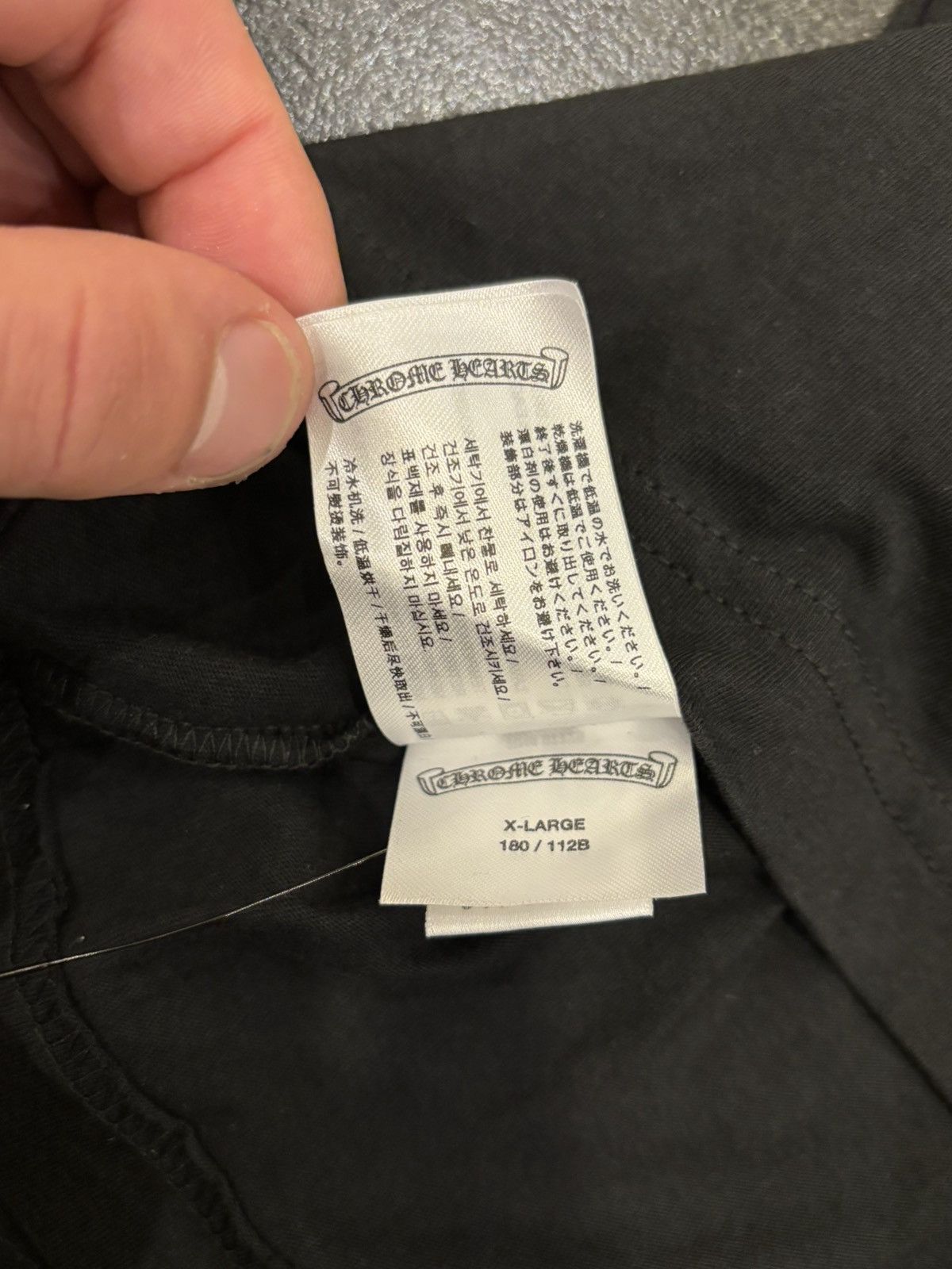 Chrome Hearts Chrome Hearts Scroll LS LS Shirt Size US XL / EU 56 / 4 - 6 Thumbnail