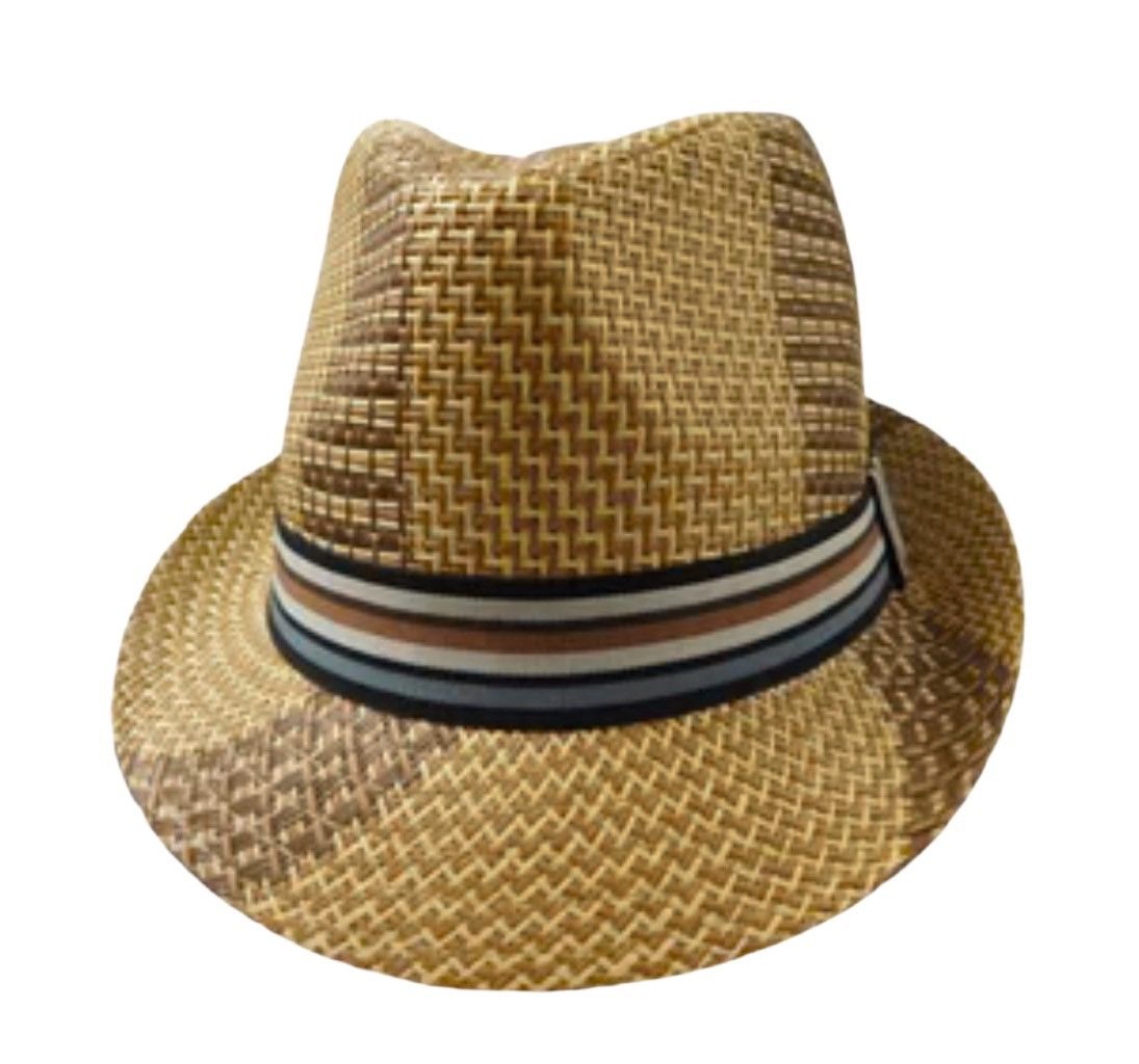 Designer Italian Raffia Fedora by Milani NEW Size ONE SIZE - 1 Thumbnail