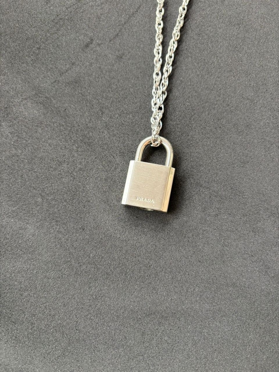 Designer Prada Necklace Padlock Size ONE SIZE - 5 Thumbnail