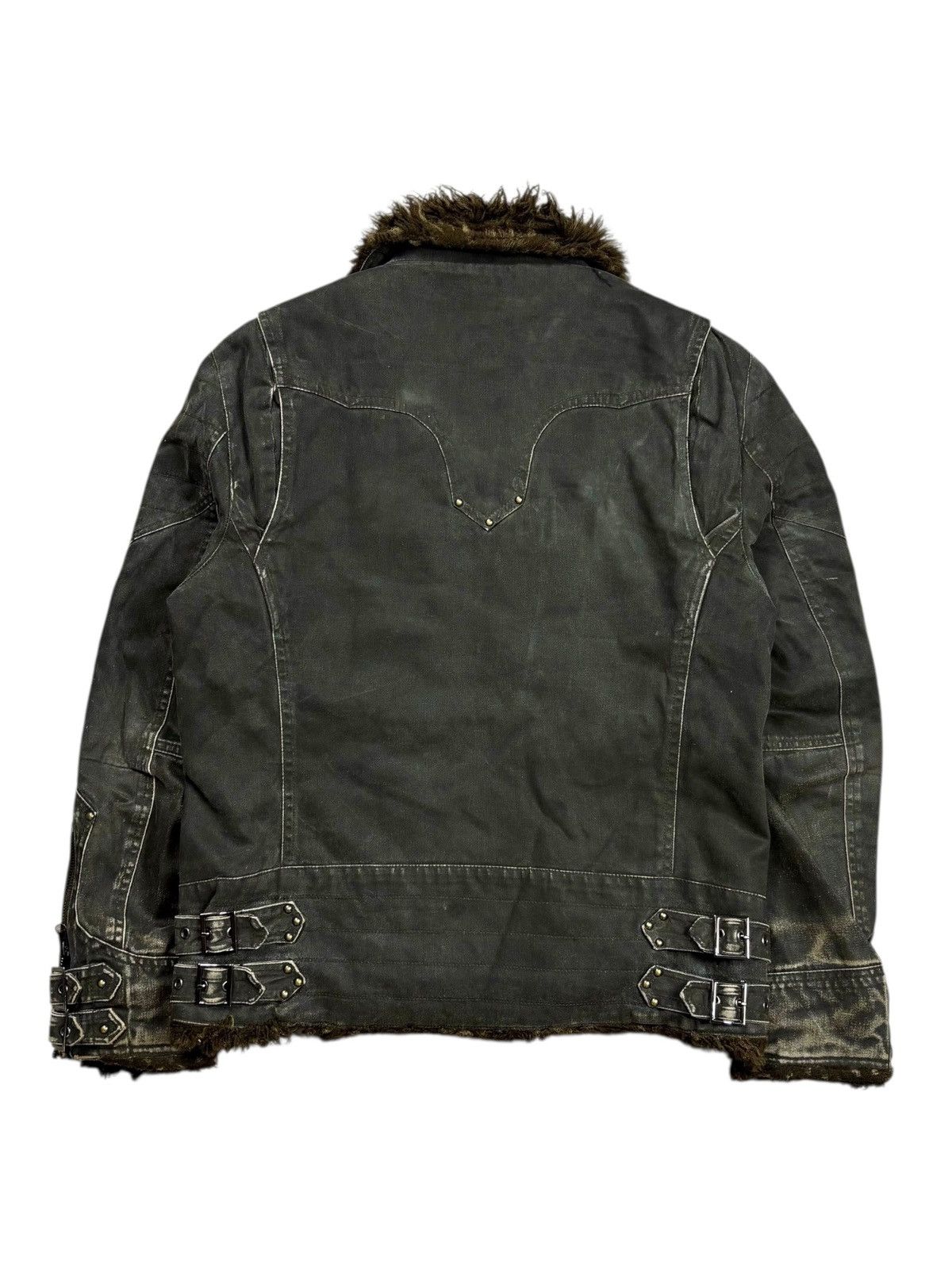 In The Attic 2000s In The Attic - Fur Interior Western Rider Jacket Size US M / EU 48-50 / 2 - 2 Thumbnail