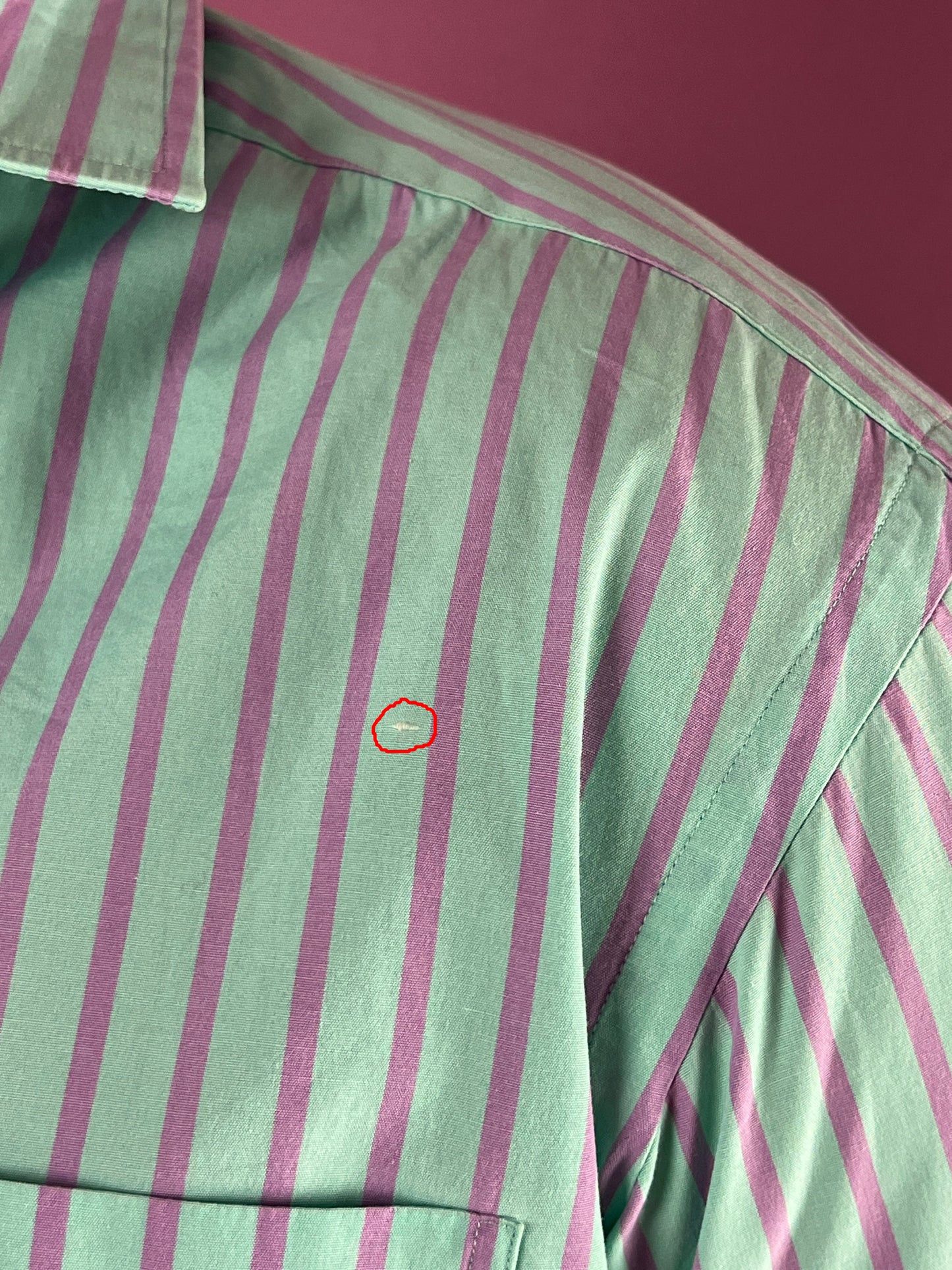 Polo Ralph Lauren × Vintage Polo by Ralph Lauren Westerton Vintage Men's Striped Shirt-M Size US M / EU 48-50 / 2 - 5 Thumbnail