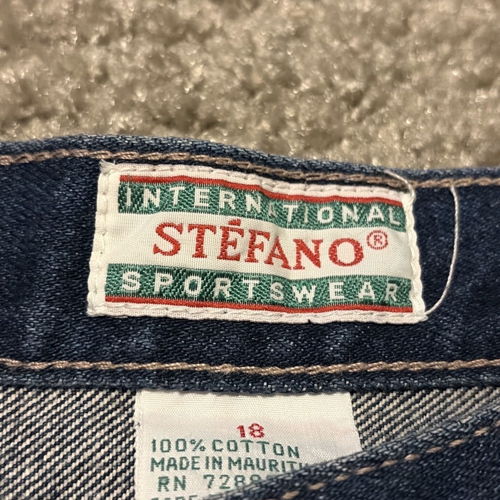 Vintage VINTAGE Stefano Dark Wash Women’s Jeans 30x29” 80s Tapered Blue Denim Size 18 Regular Womens Size 30" / US 8 / IT 44 - 5 Thumbnail