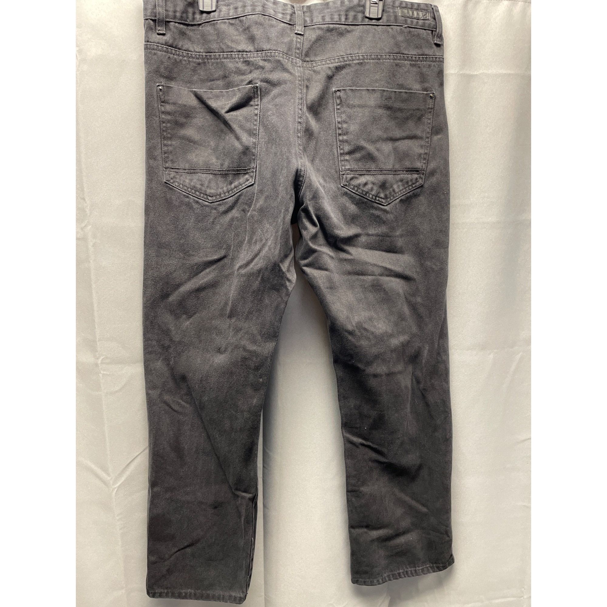 Other South Pole Men's Solid Black Jeans Straight 40 x 32 SKU 4365 Size US 40 / EU 56 - 2 Thumbnail