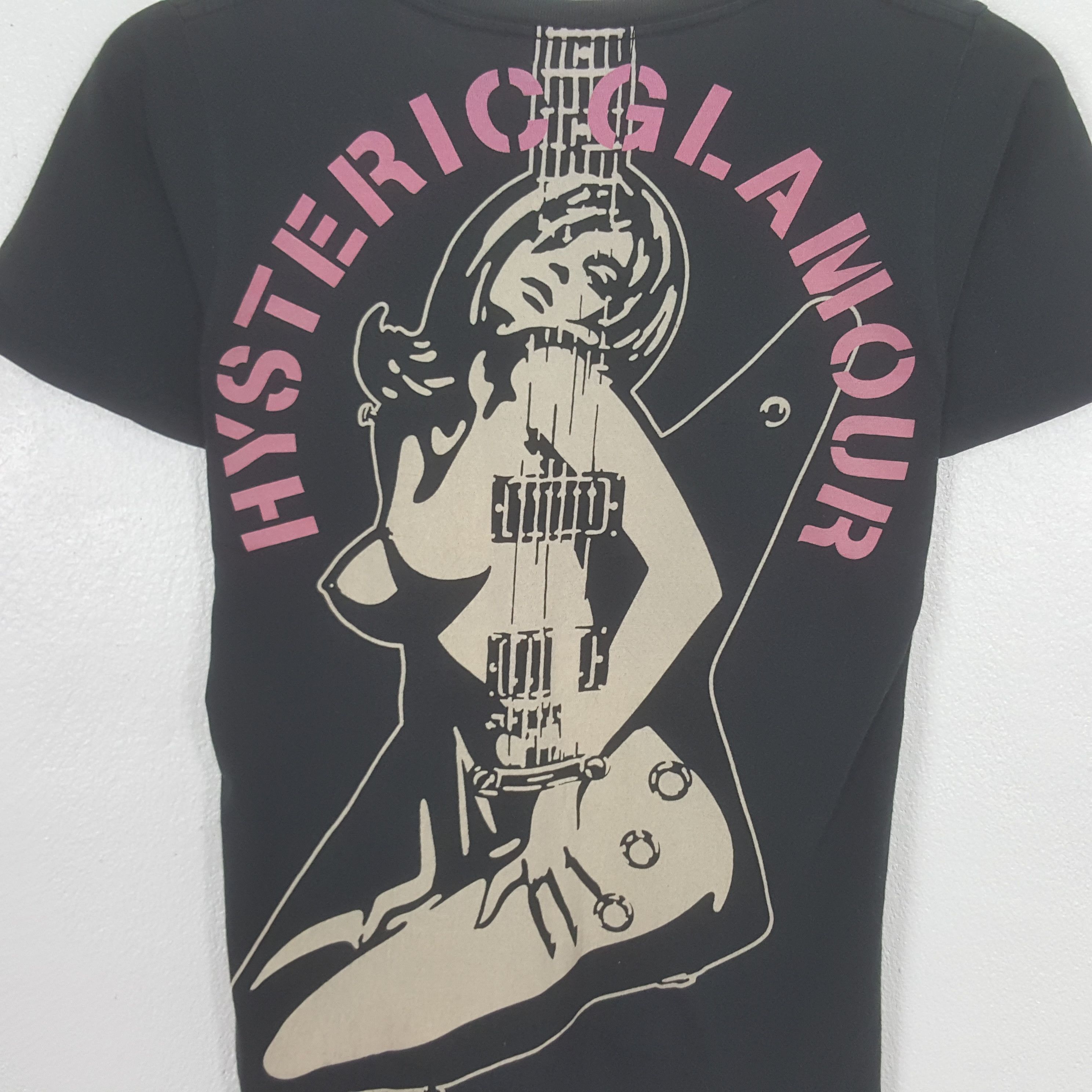 Hysteric Glamour Vintage Hysteric Glamour Guitar Tshirt Size S / US 4 / IT 40 - 2 Thumbnail