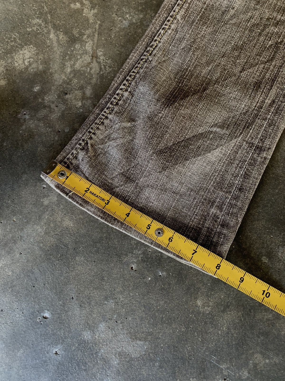 Japanese Brand BOOT CUT GEORGIA LOVE IFSIXWASNINE DENIM PANTS Size US 28 / EU 44 - 15 Thumbnail