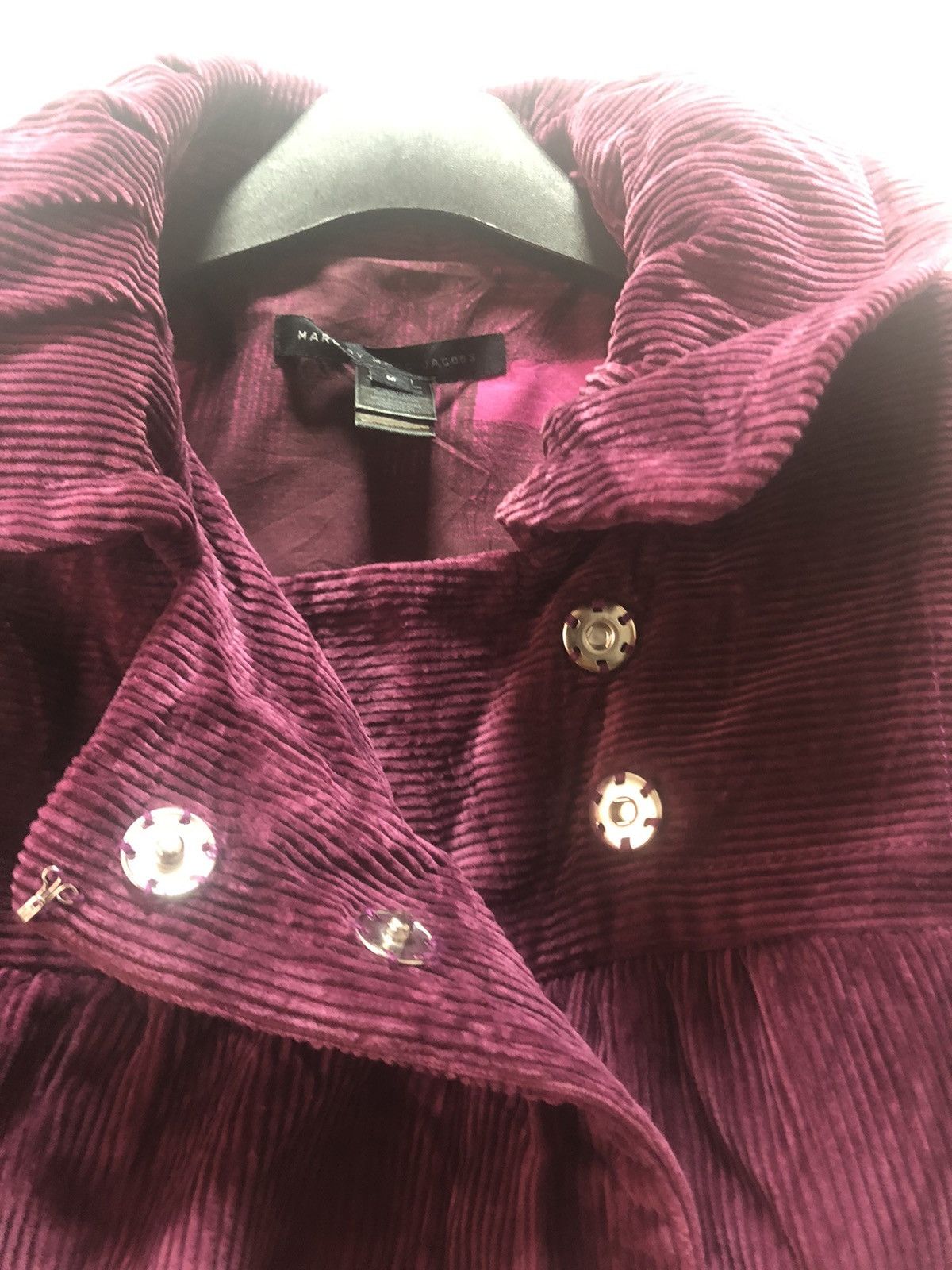 Marc Jacobs MARC By MARC JACOBS Corduroy Jacket Clip Button Size M / US 6-8 / IT 42-44 - 4 Thumbnail