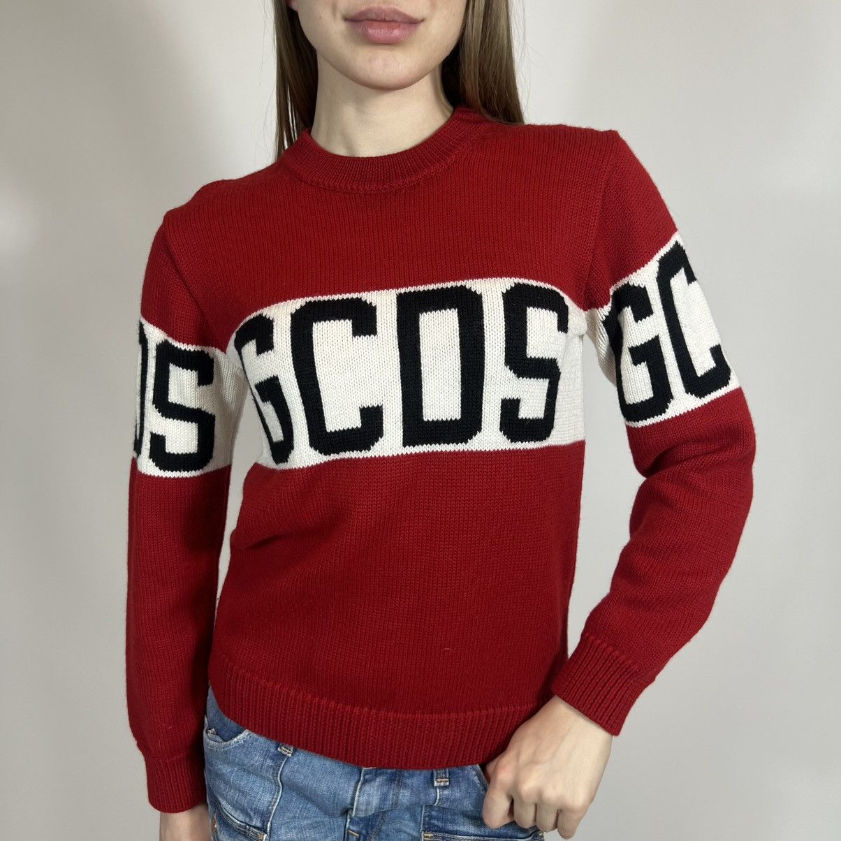 GCDS Vintage Y2K GCDS Luxury Knitted Sweater Japanese Style Size S / US 4 / IT 40 - 2 Thumbnail