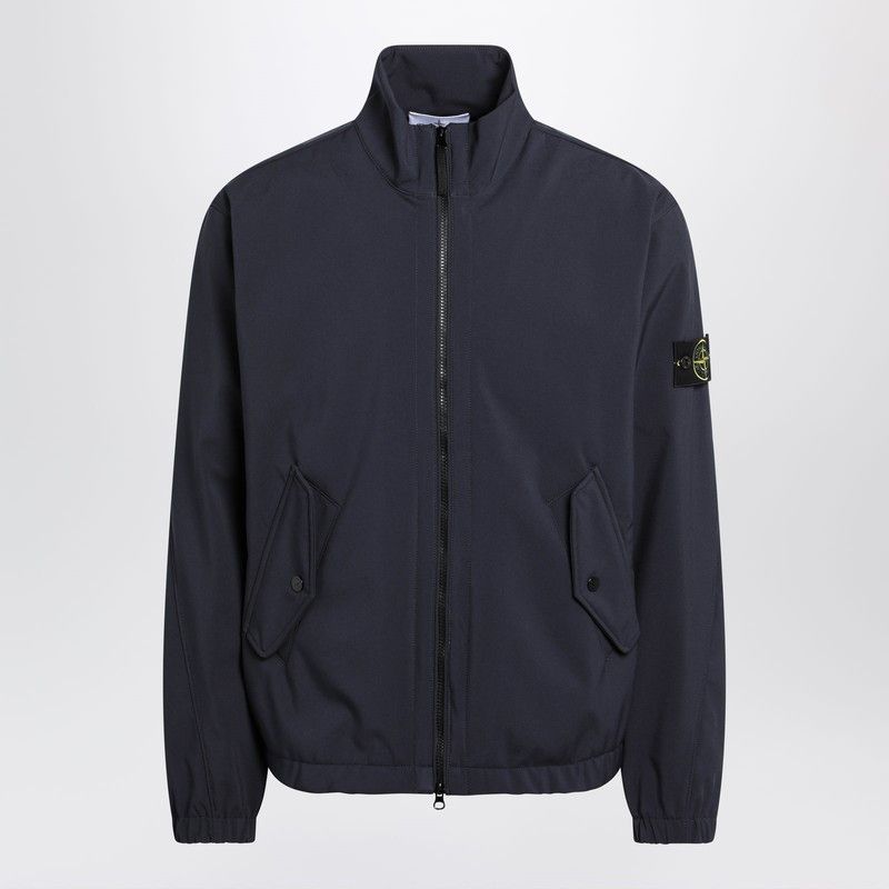 Stone Island Stone Island Navy Blue Zip-Up Jacket Size US XL / EU 56 / 4 - 1 Thumbnail