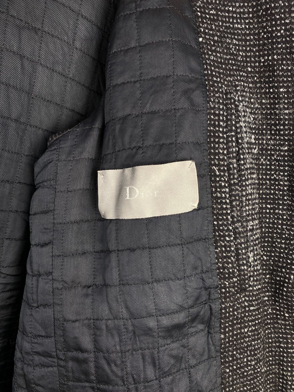 Dior Dior Kris Ban Assche 08AW Knit Hooded Bomber Jacket Size US L / EU 52-54 / 3 - 20 Thumbnail