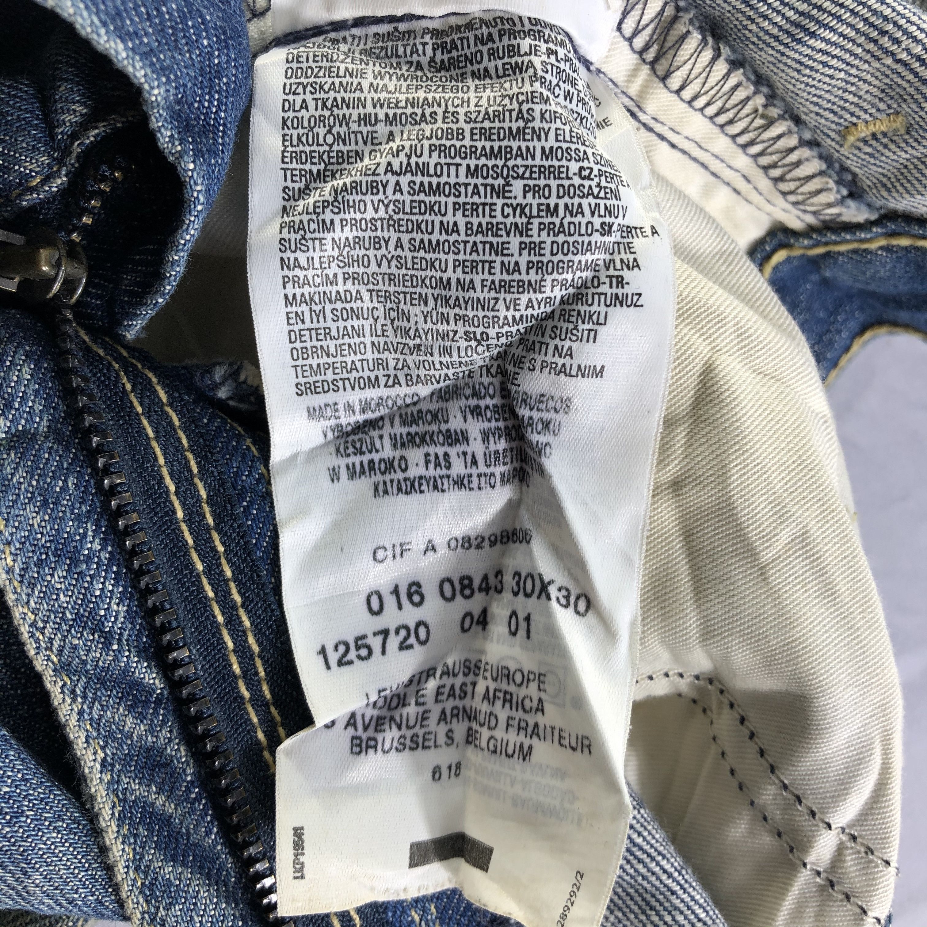 Levi's Vintage Levis Jeans-J3611 Size US 30 / EU 46 - 12 Thumbnail