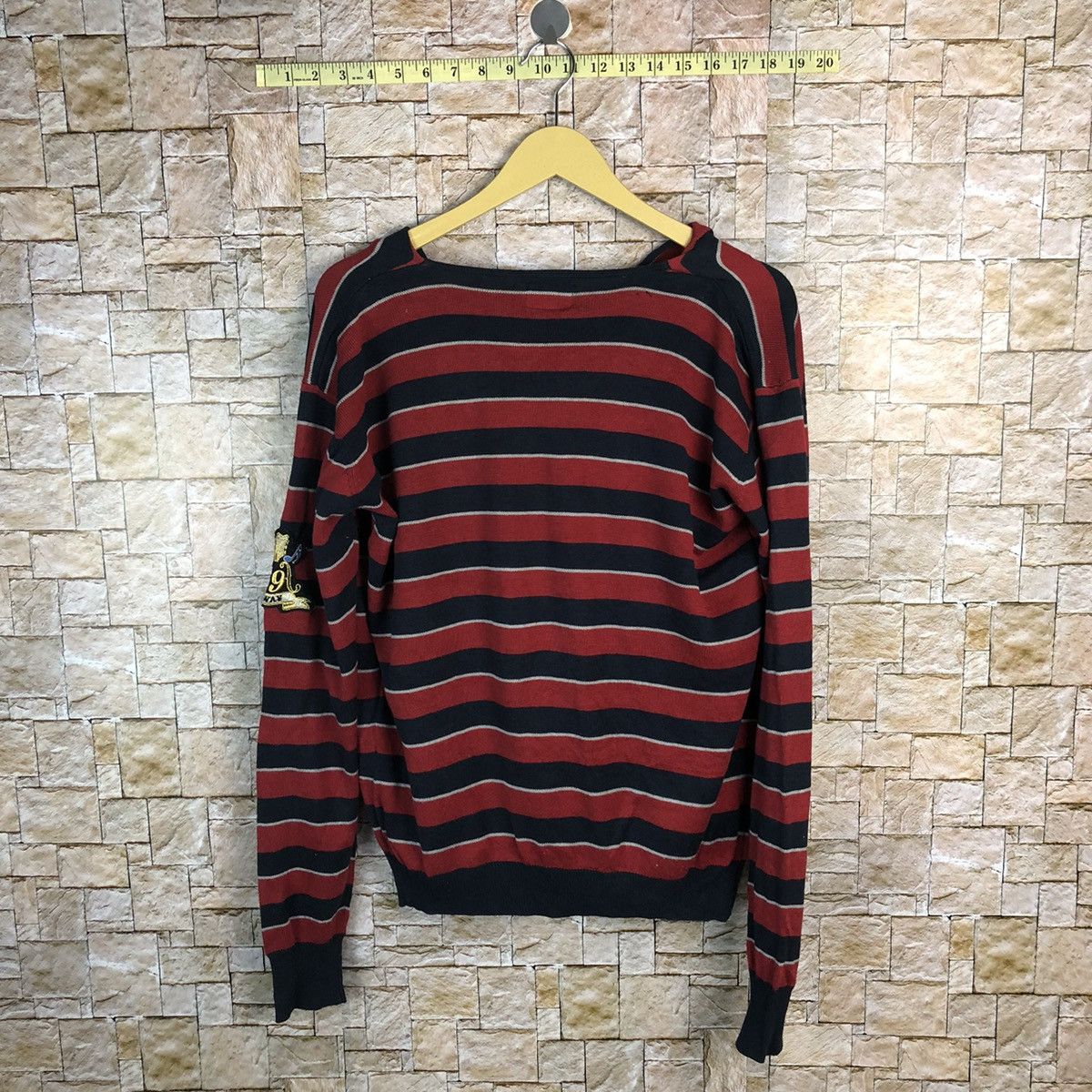 PPFM PPFM Red Stripe like kurt cobain #A385 Size US M / EU 48-50 / 2 - 13 Thumbnail