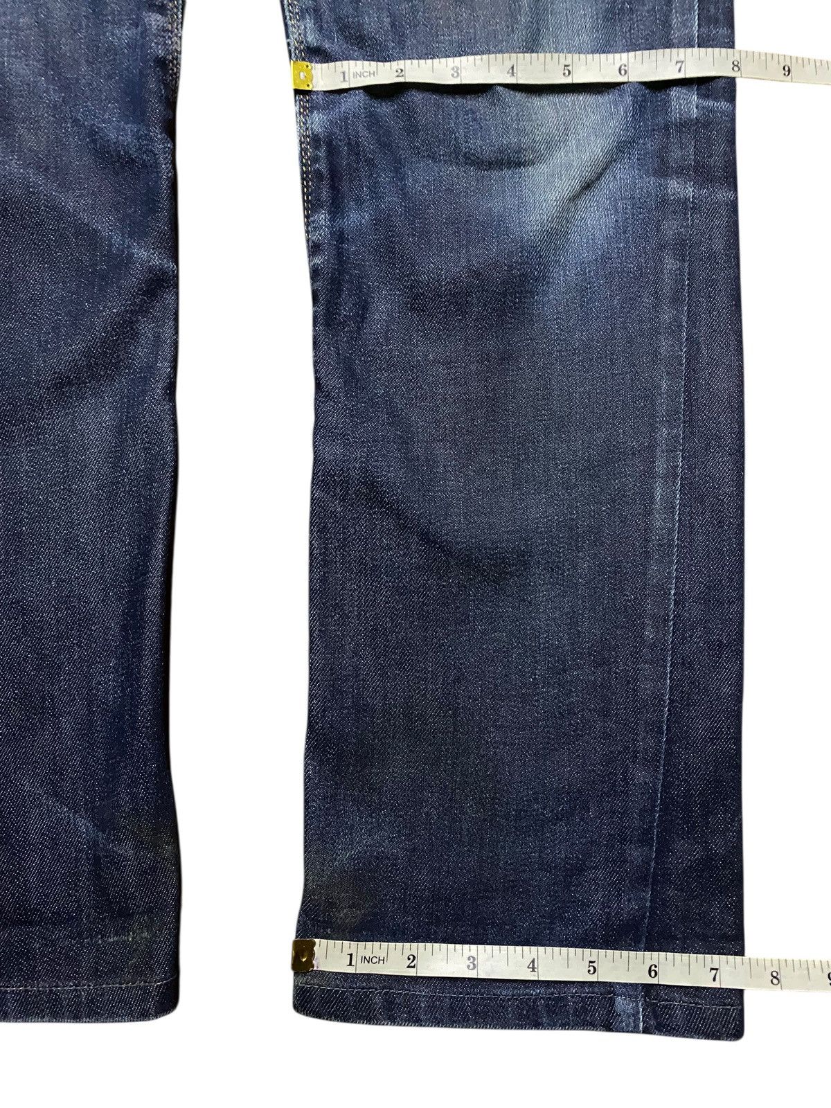 Edwin Vintage Japanese Brand Edwin Union Made Twist Leg Jeans Size US 30 / EU 46 - 13 Thumbnail