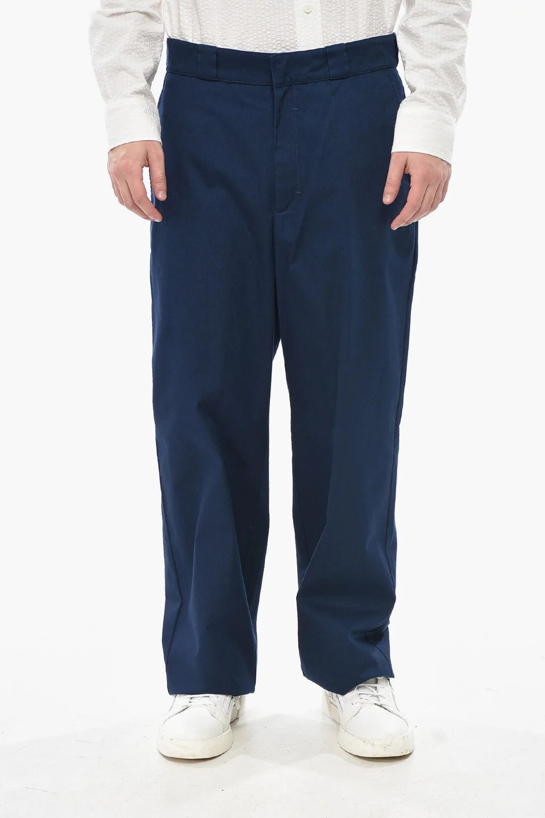 Givenchy og1mm0326 Cotton-Blend Chino Pant in Blue Size US 36 / EU 52 - 1 Thumbnail