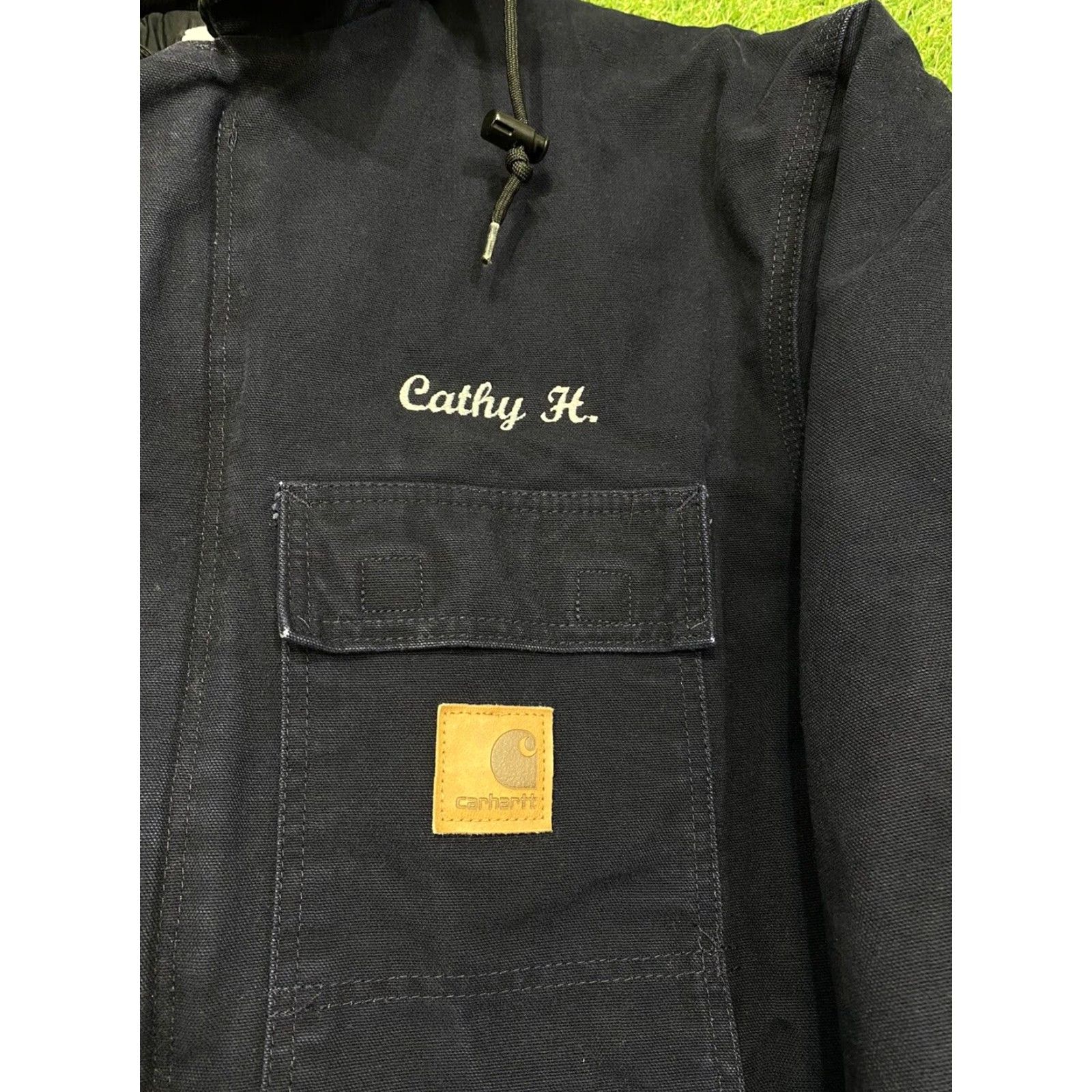 Carhartt VINTAGE Carhartt Jacket XLT Extra Large Tall C26 MDT Hooded chore coat Y2K Size US XL / EU 56 / 4 - 4 Thumbnail